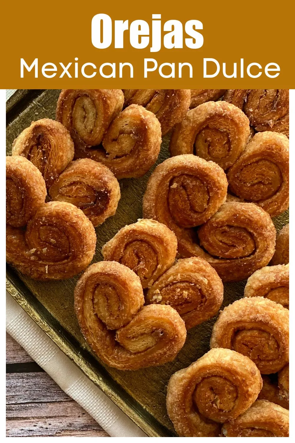 Orejas (Mexican Pan Dulce)