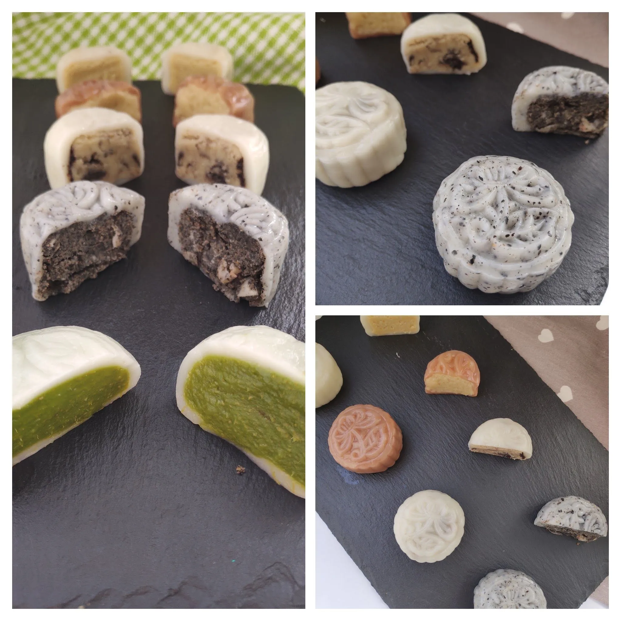 Oreo Snow Skin Mooncakes