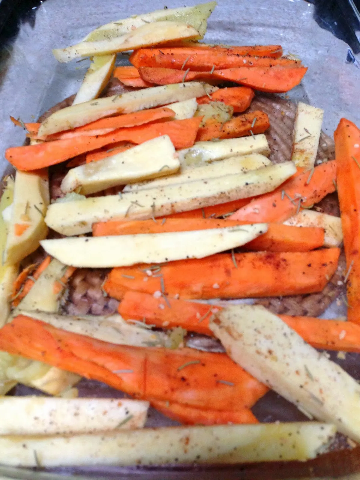 Oven Baked Parmesan Rosemary Fries