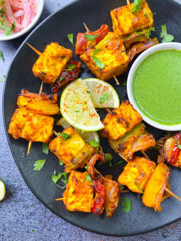 Oven Blackened Tandoori Tofu