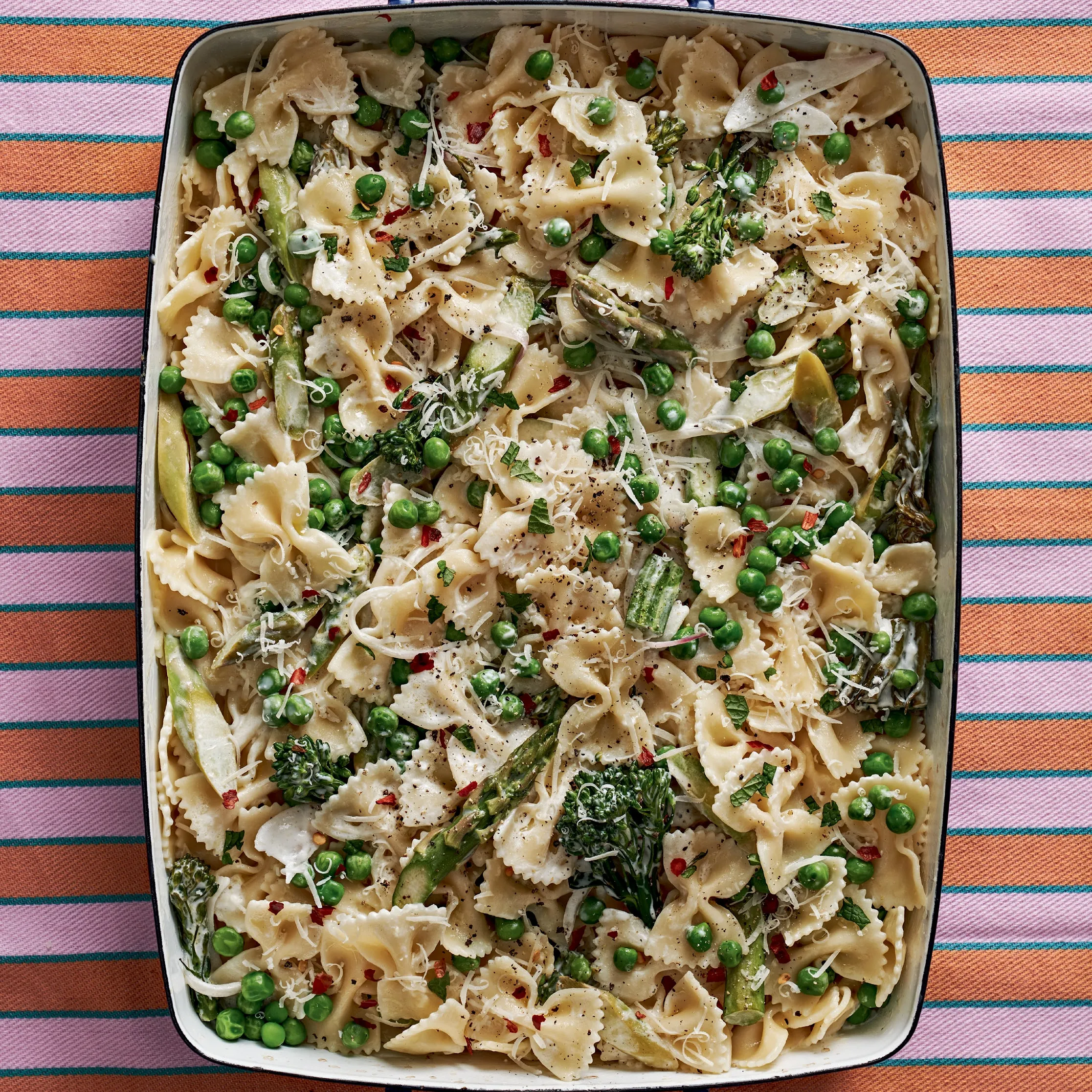 Oven Roasted Pasta Primavera