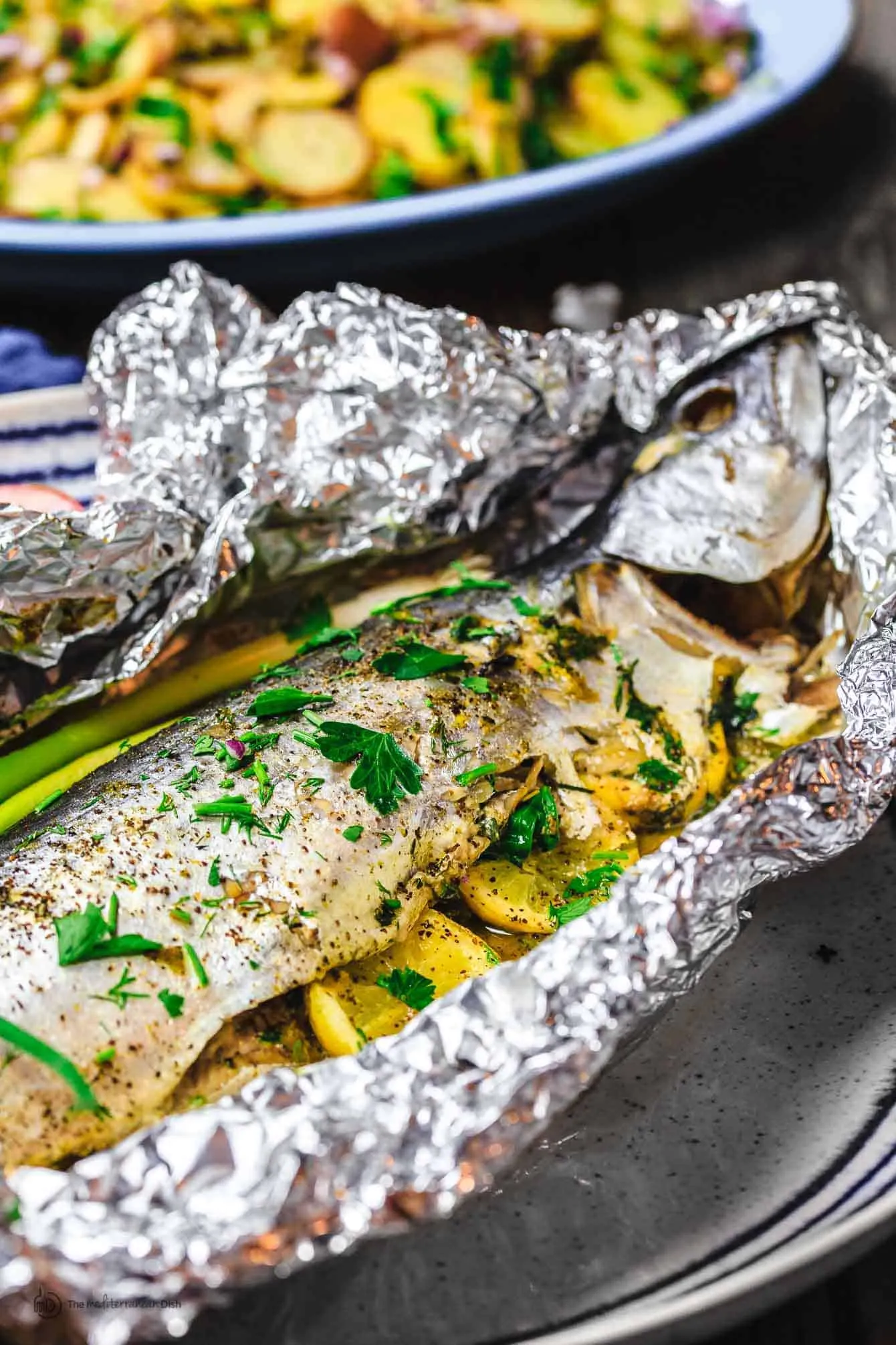 Oven Roasted Spanish Mackerel