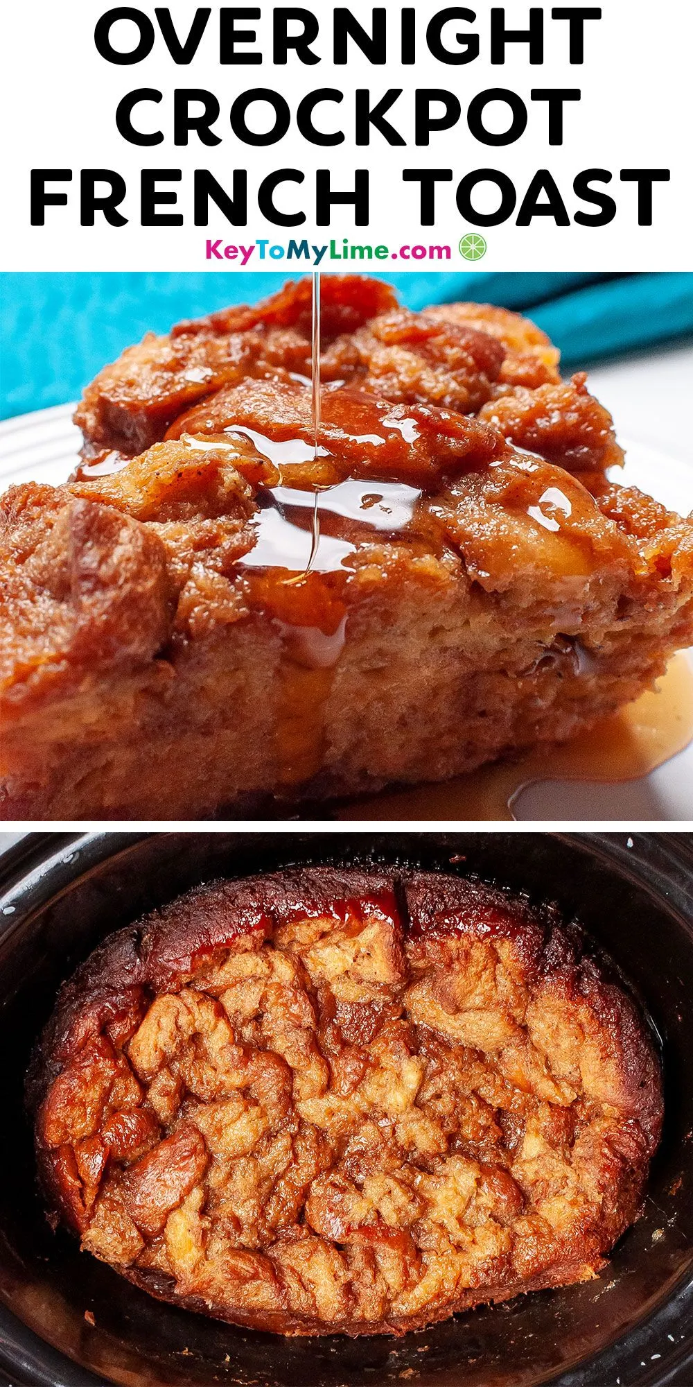 Overnight Crockpot French Toast