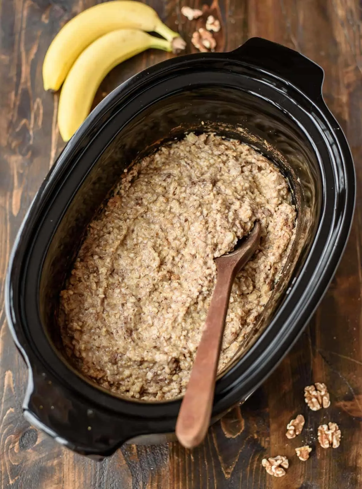 Overnight Crockpot Steel Cut Oatmeal