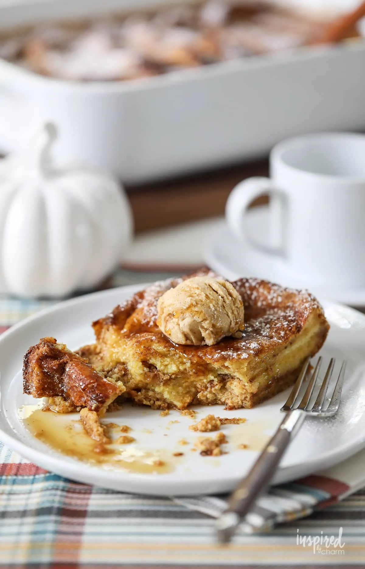 Overnight Pumpkin French Toast