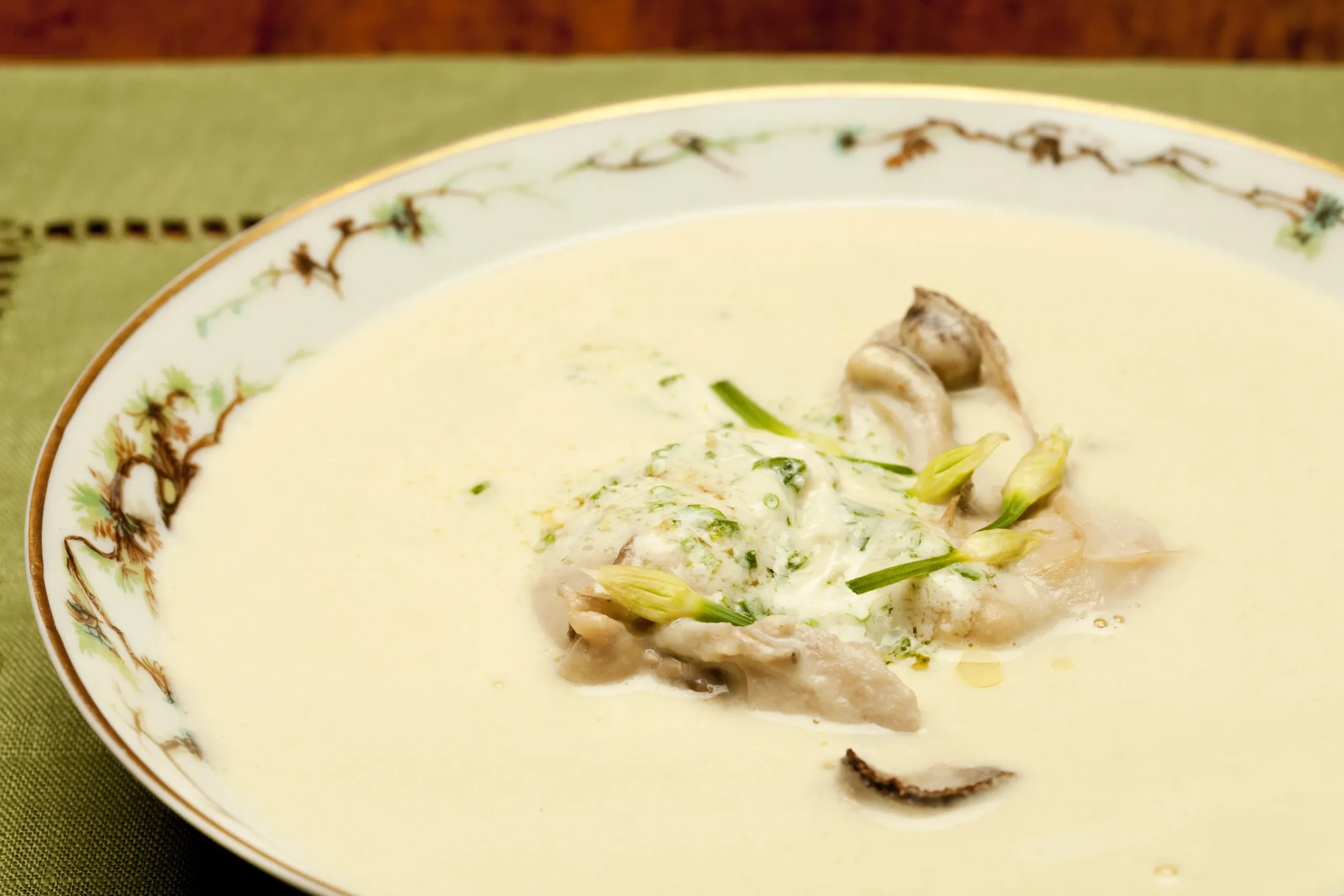 Oyster and Artichoke Soup