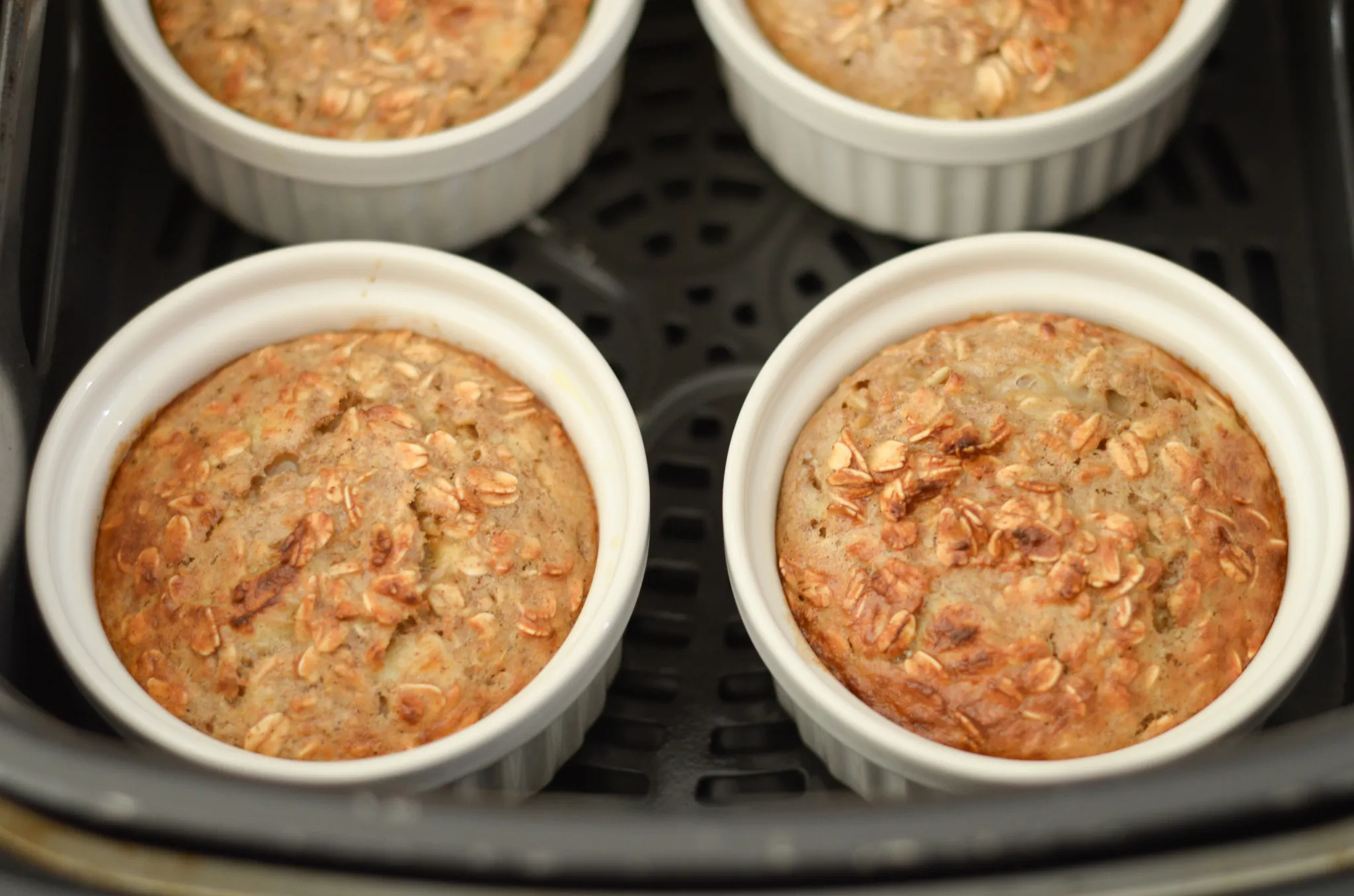 PBJ Air Fryer Baked Oats