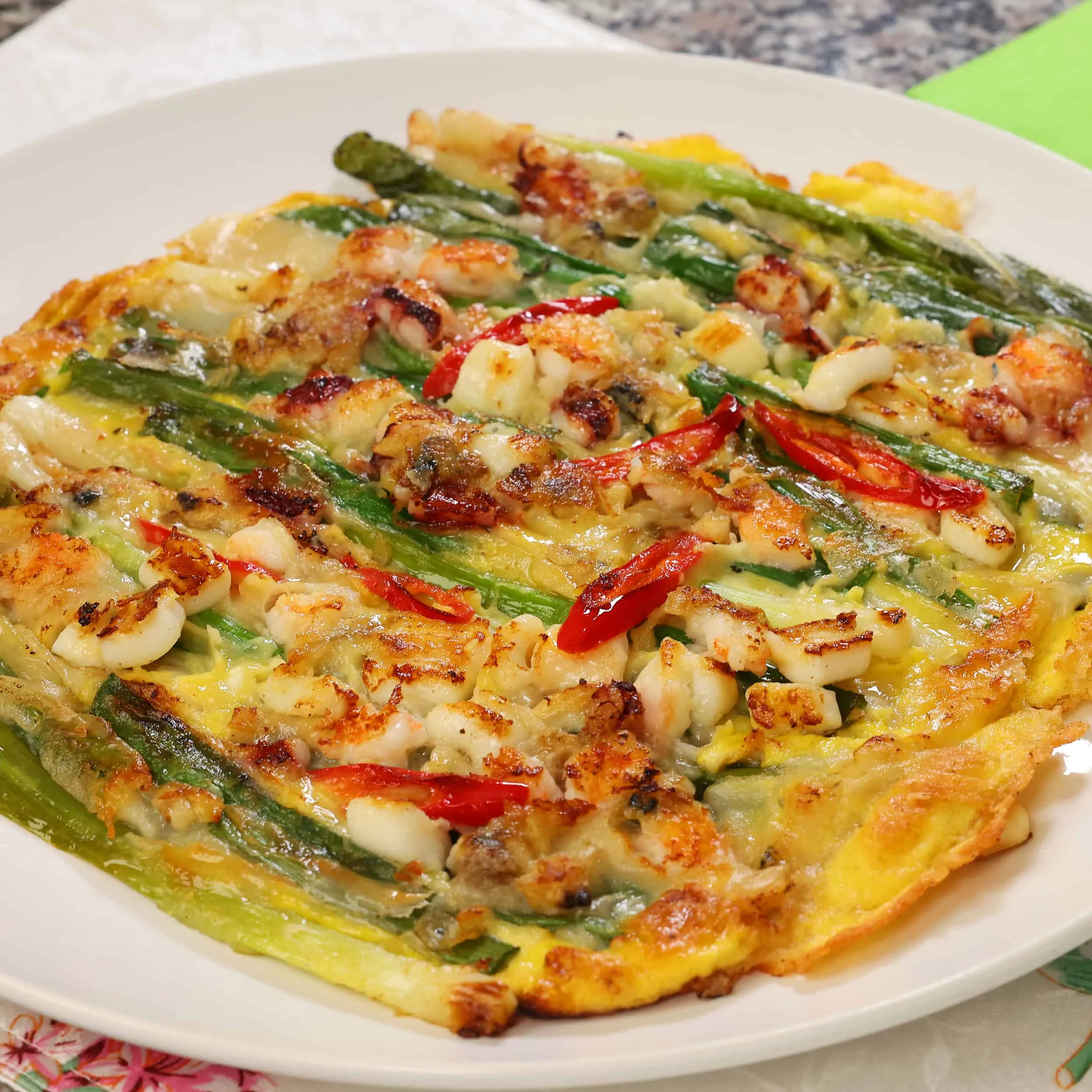Pajeon Korean Seafood Pancake