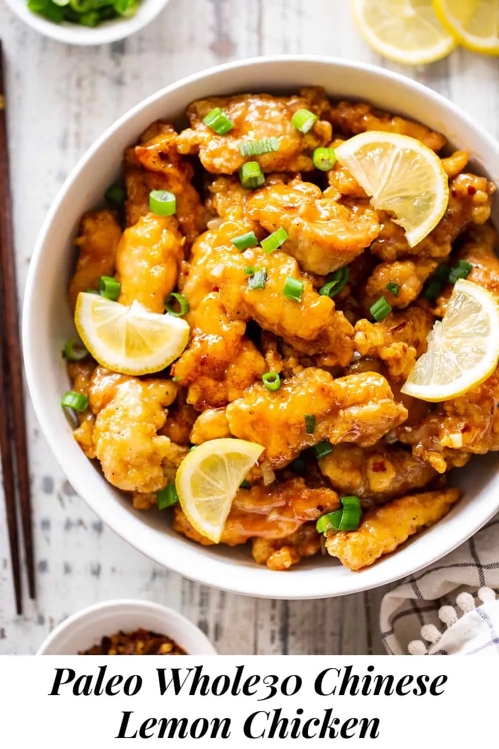 Paleo Chinese Lemon Chicken