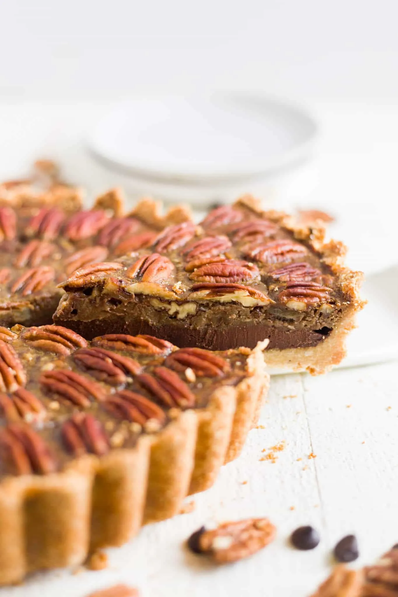 Paleo Chocolate Pecan Pie