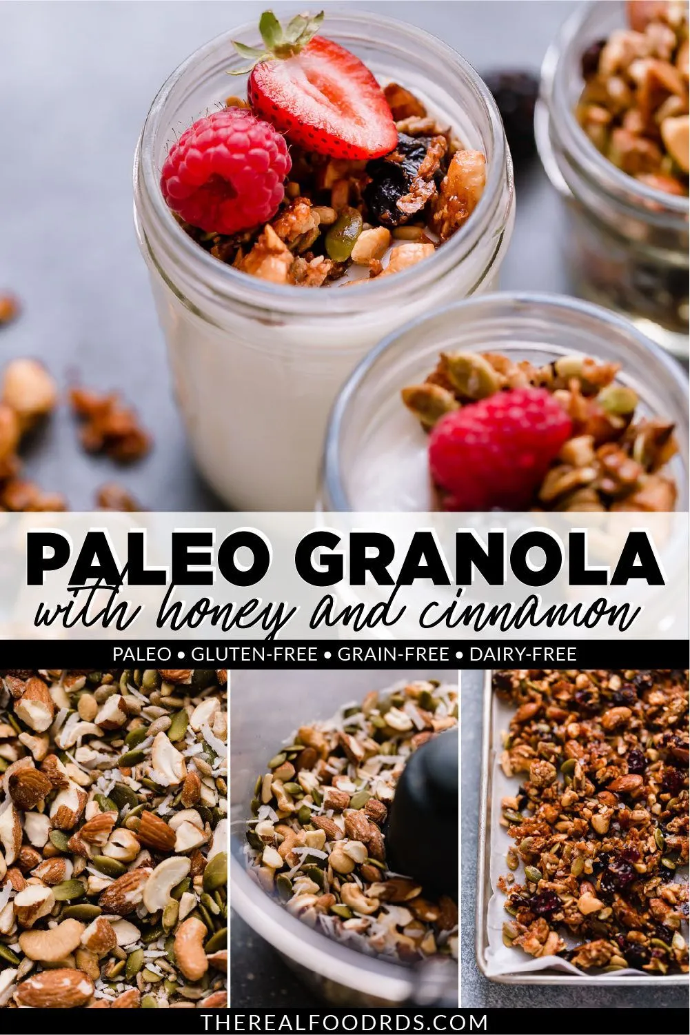 Paleo Granola with Honey