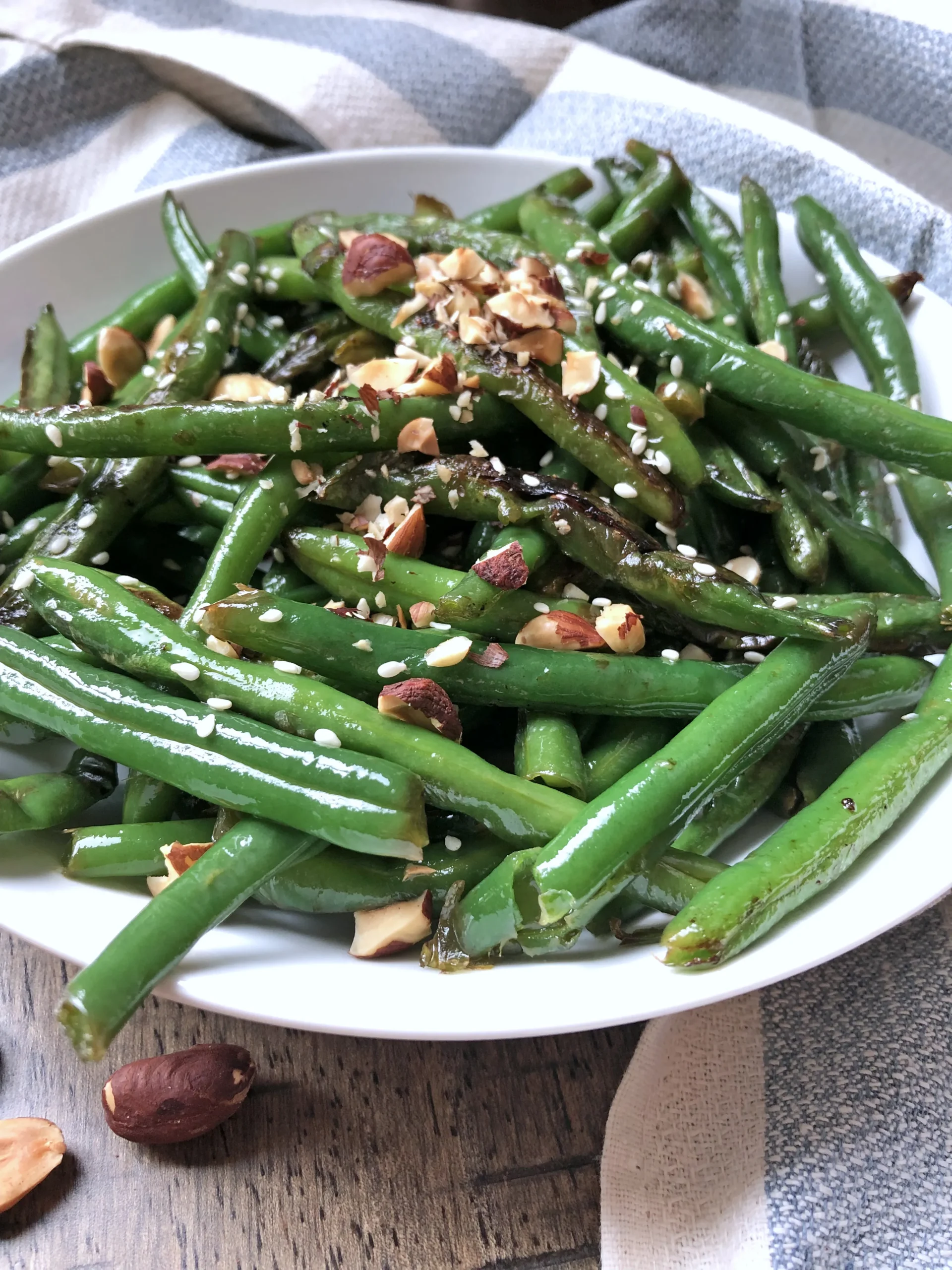 Paleo Green Beans with Porcini Butter