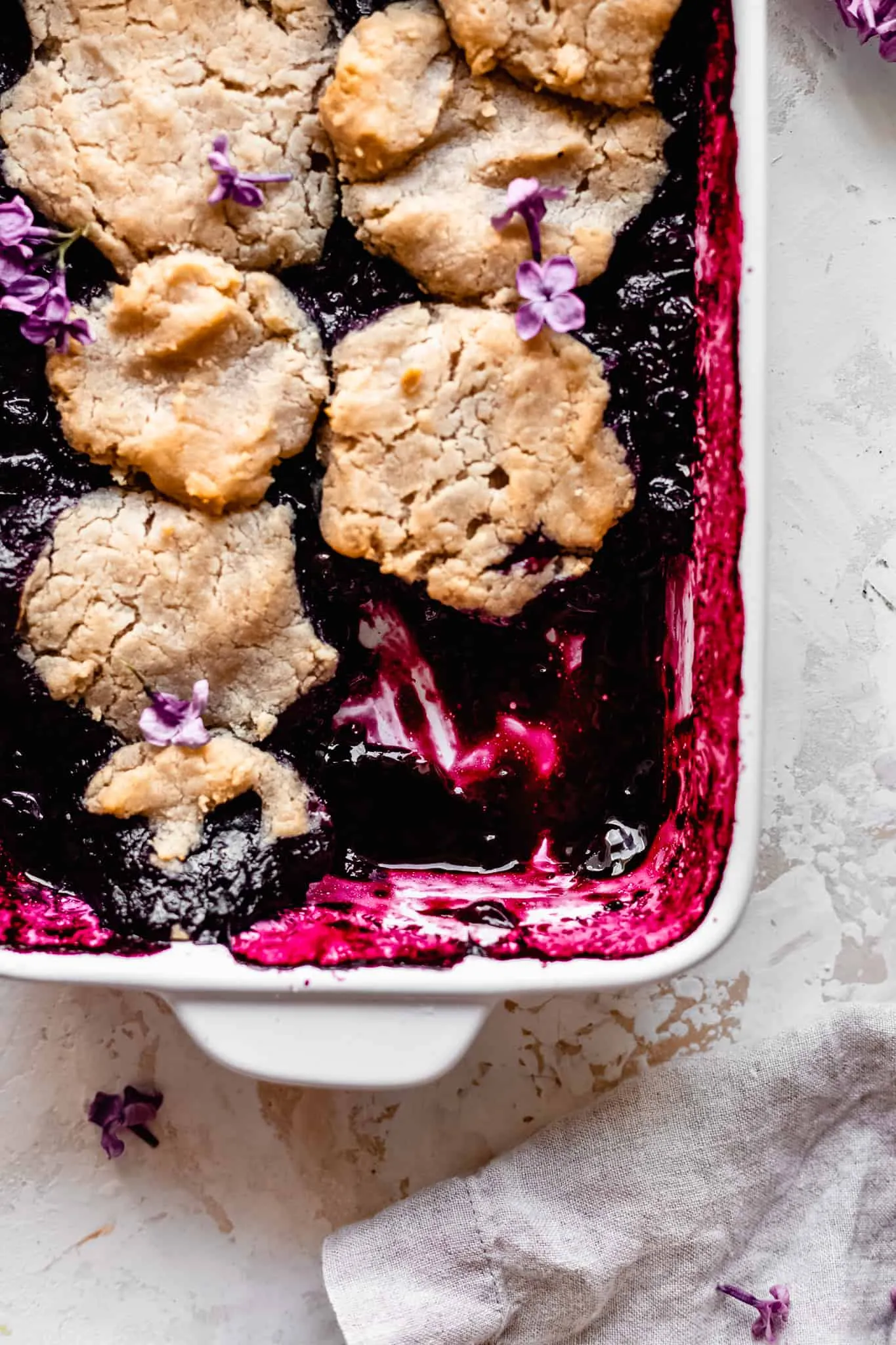 Paleo Vegan Berry Cobbler