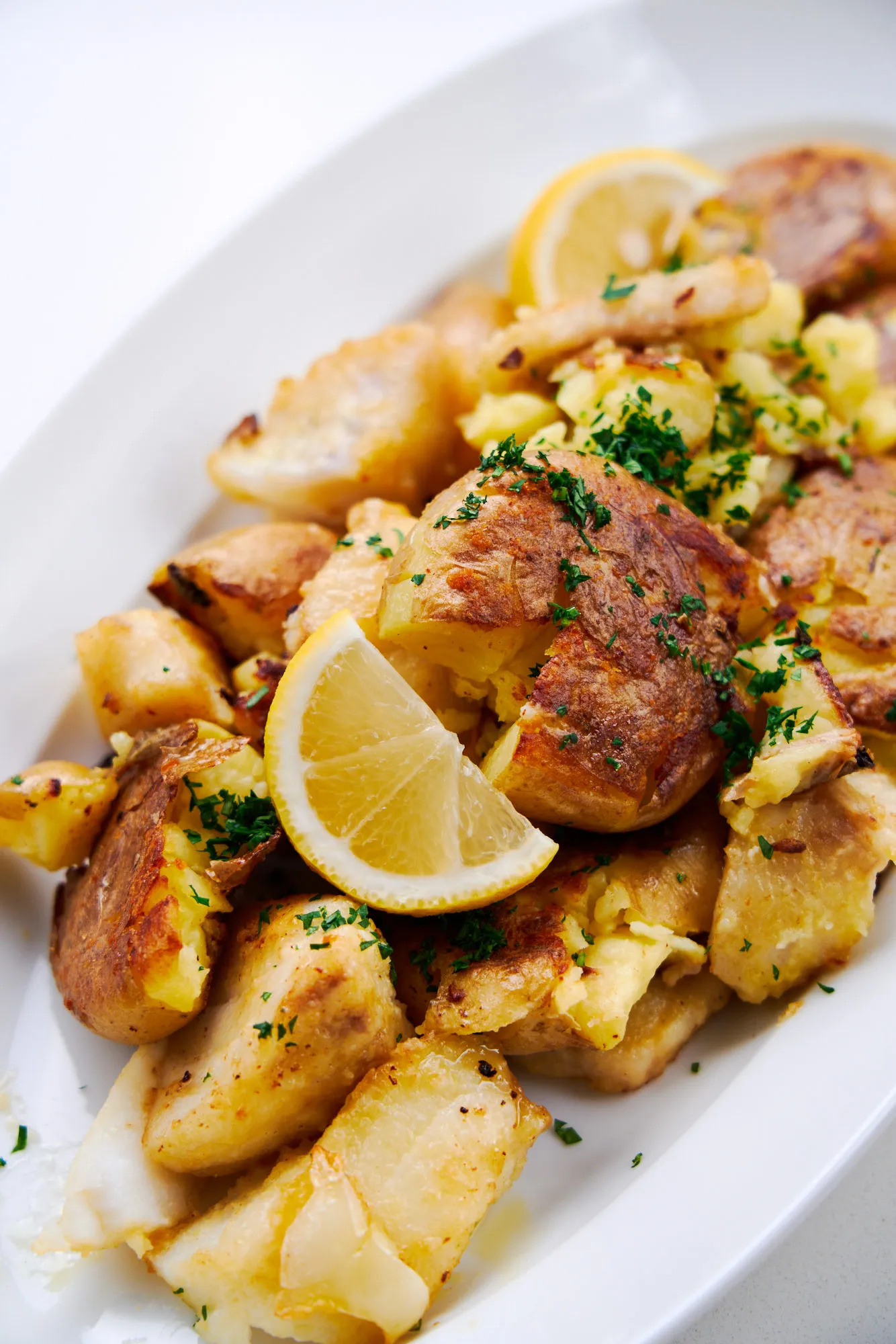 Pan Fried Fish with Sweet Onion and Dill