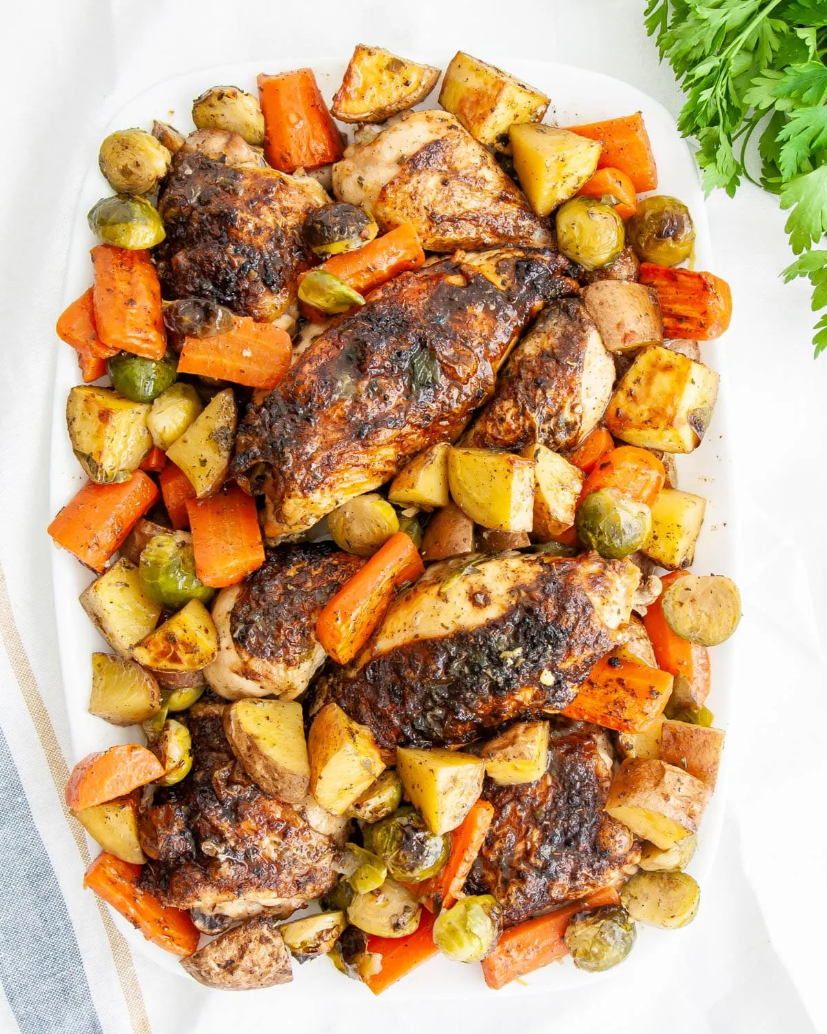 Pan Roasted Chicken and Vegetables