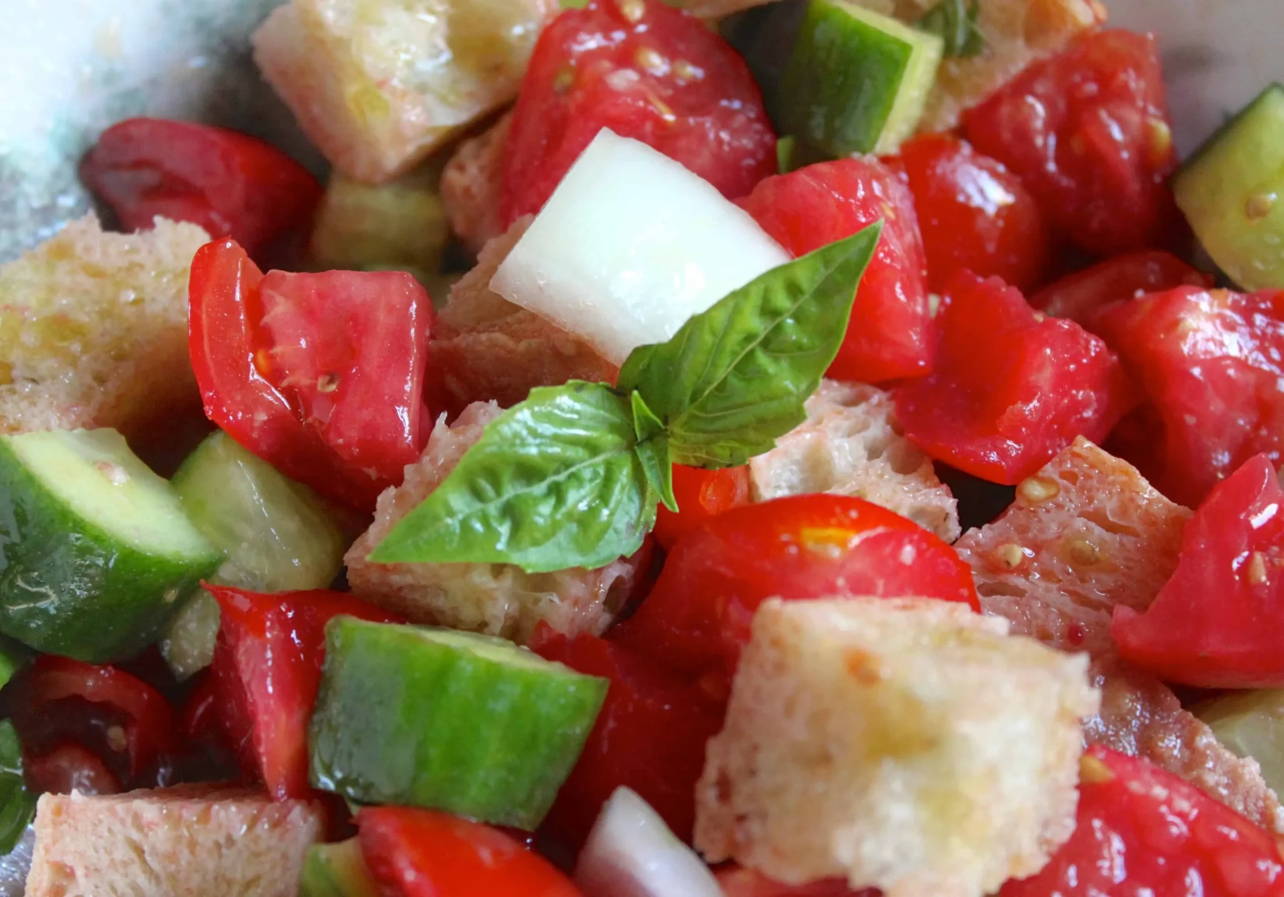 Panzanella Italian Bread Tomato Salad