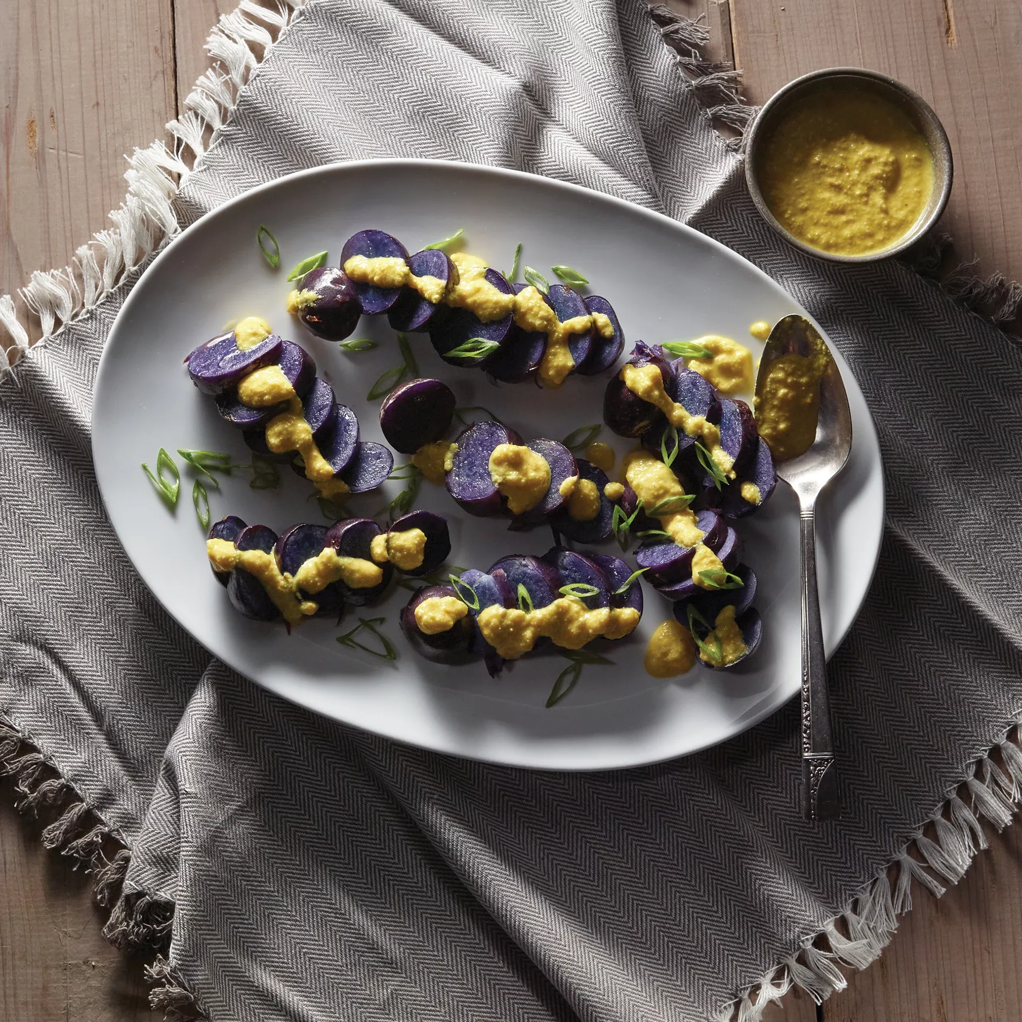 Papas a la Huancaina Cheese Potato Salad