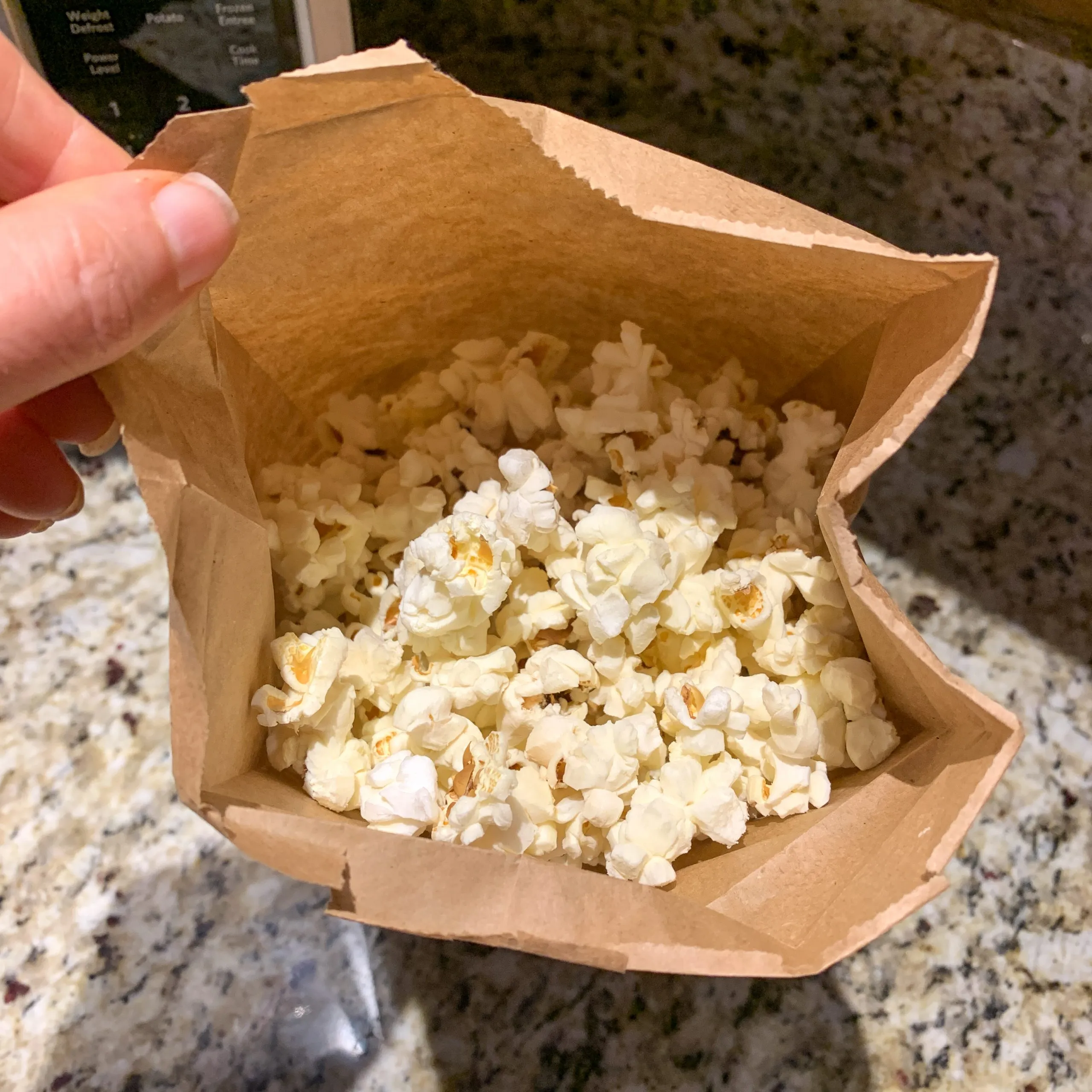 Paper Bag Microwave Popcorn