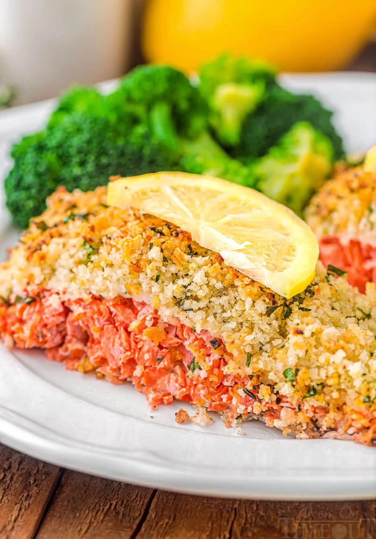 Parmesan Herb Baked Salmon