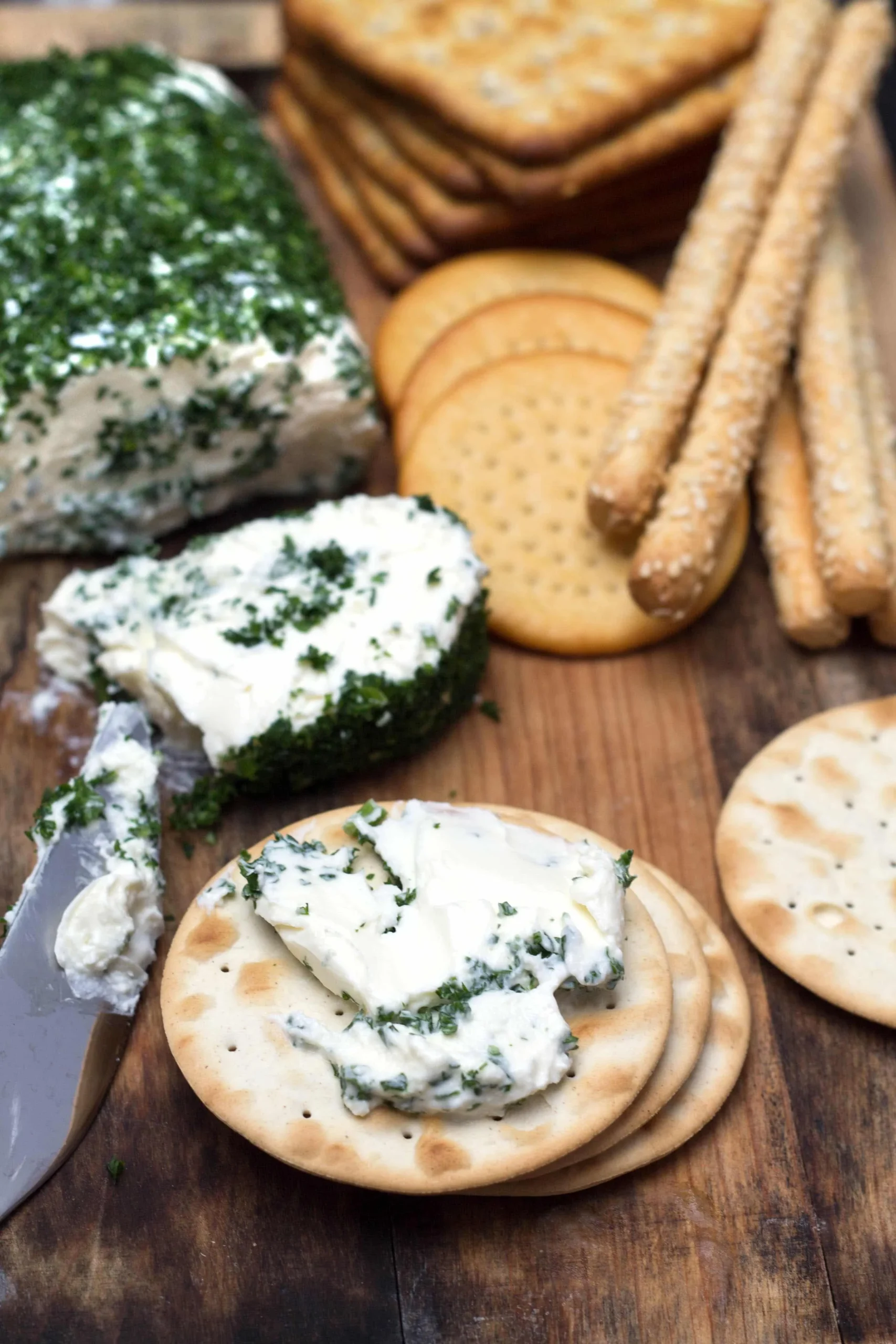 Parsley Garlic Cream Cheese