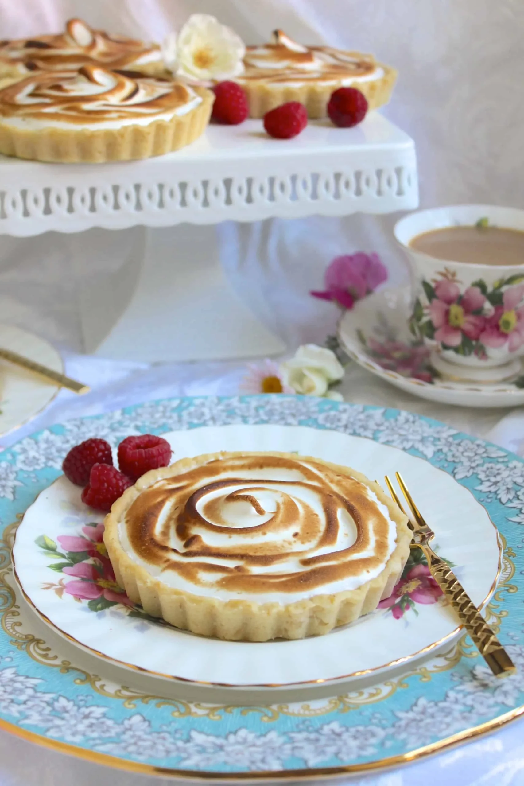 Passion Fruit Meringue Tartlets