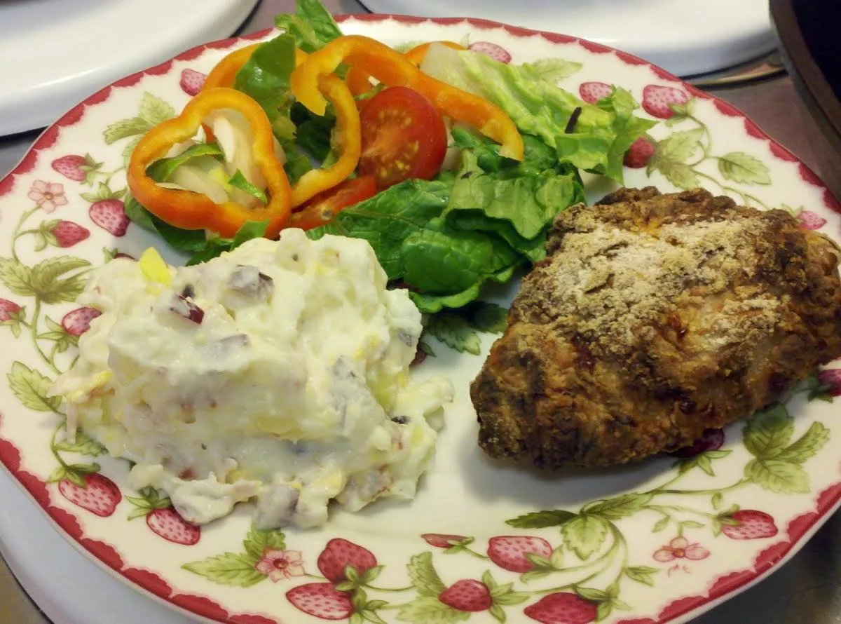 Paula Deen's Oven Fried Chicken