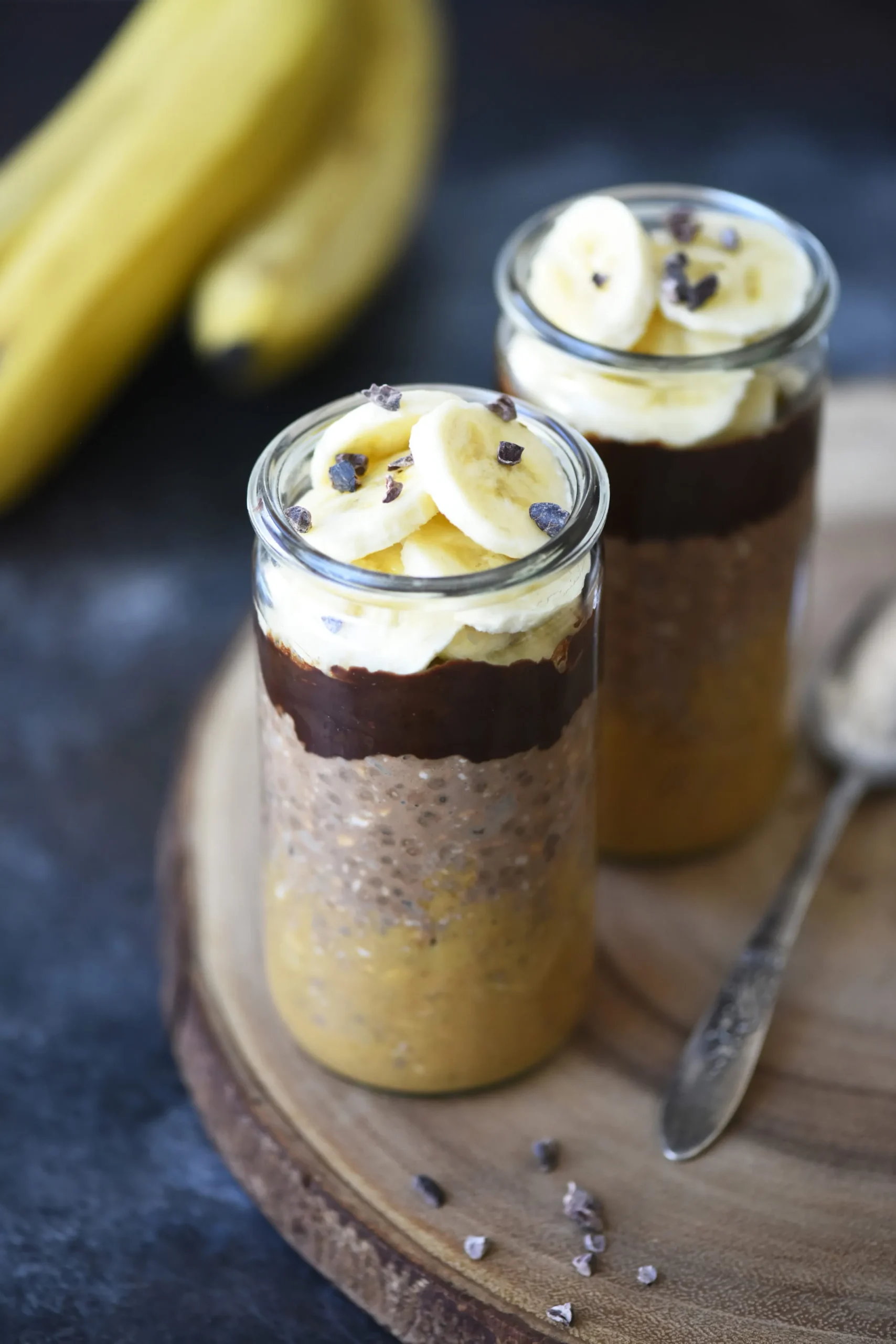 Peanut Butter Banana Chocolate Milk