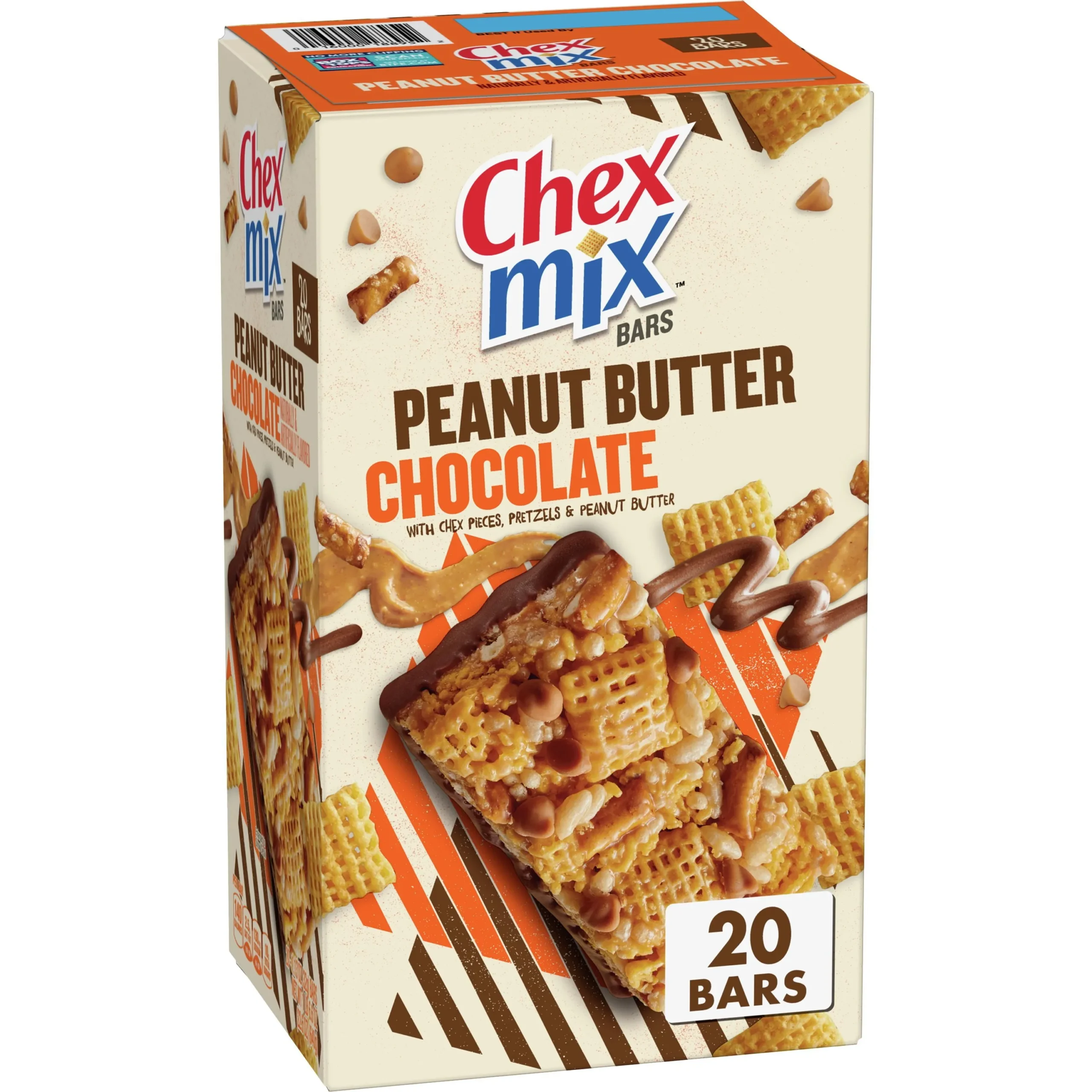 Peanut Butter Chex Bars
