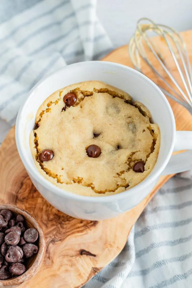 Peanut Butter Jelly Microwave Mug Cake