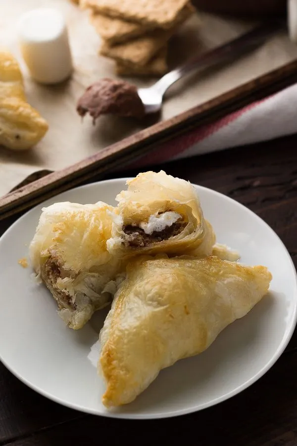 Peanut Butter S'mores Turnovers