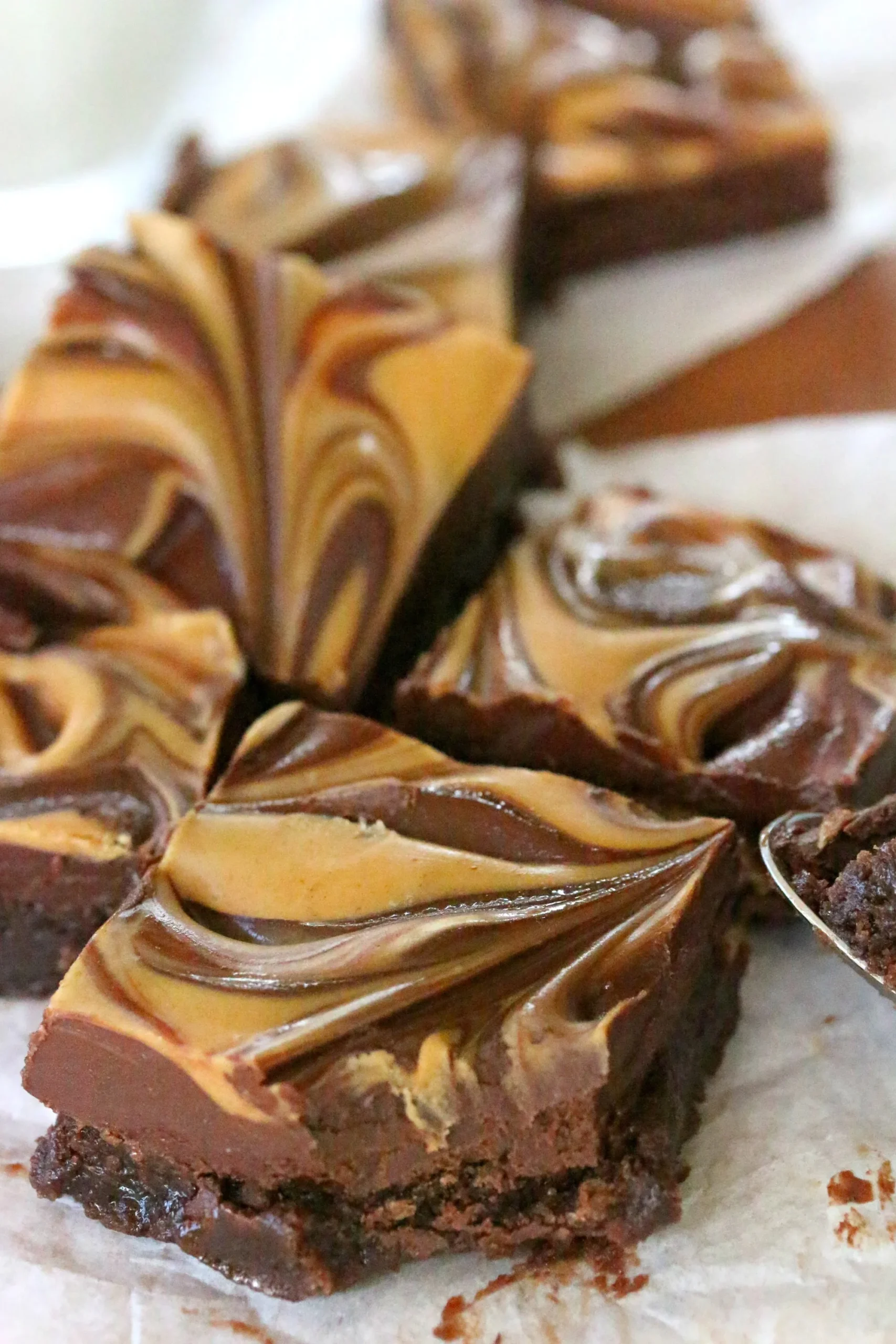 Peanut Butter Toffee Brownies