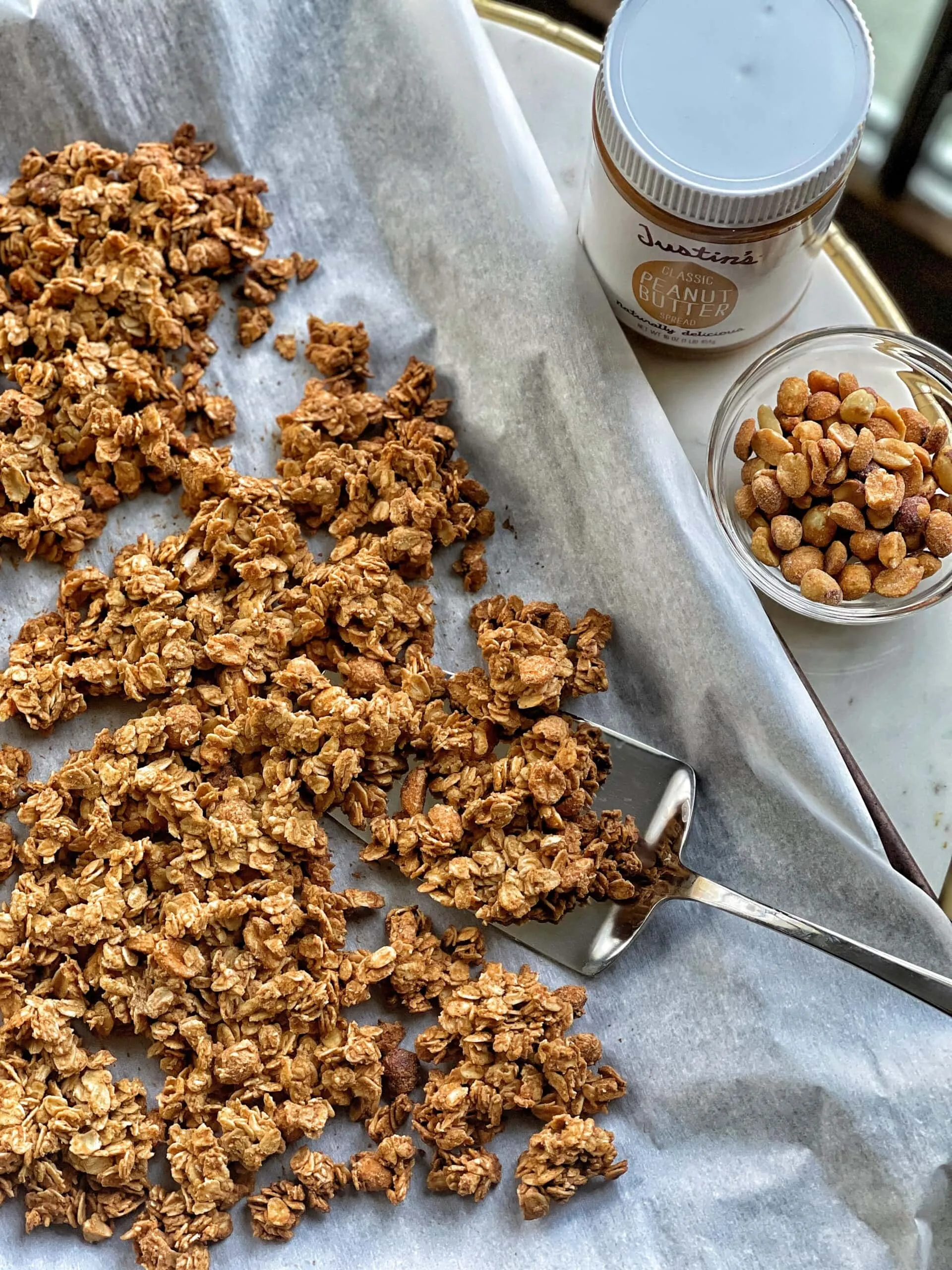 Peanut Butter and Flax Granola