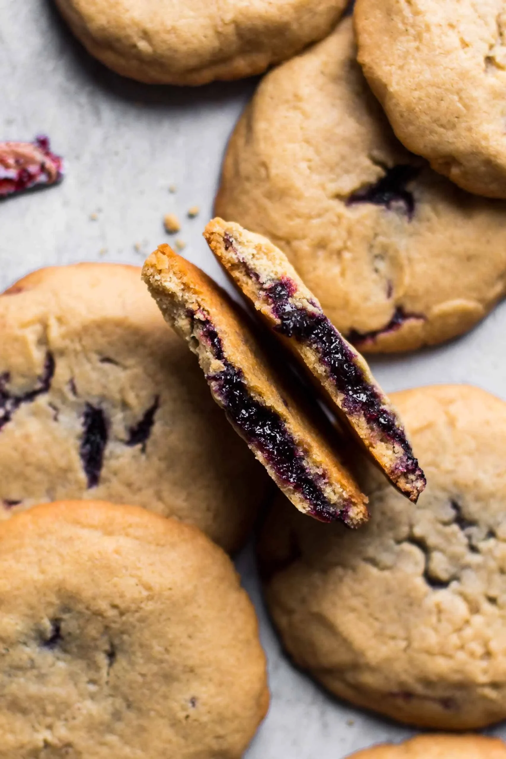 Peanut Butter and Jelly Cookies