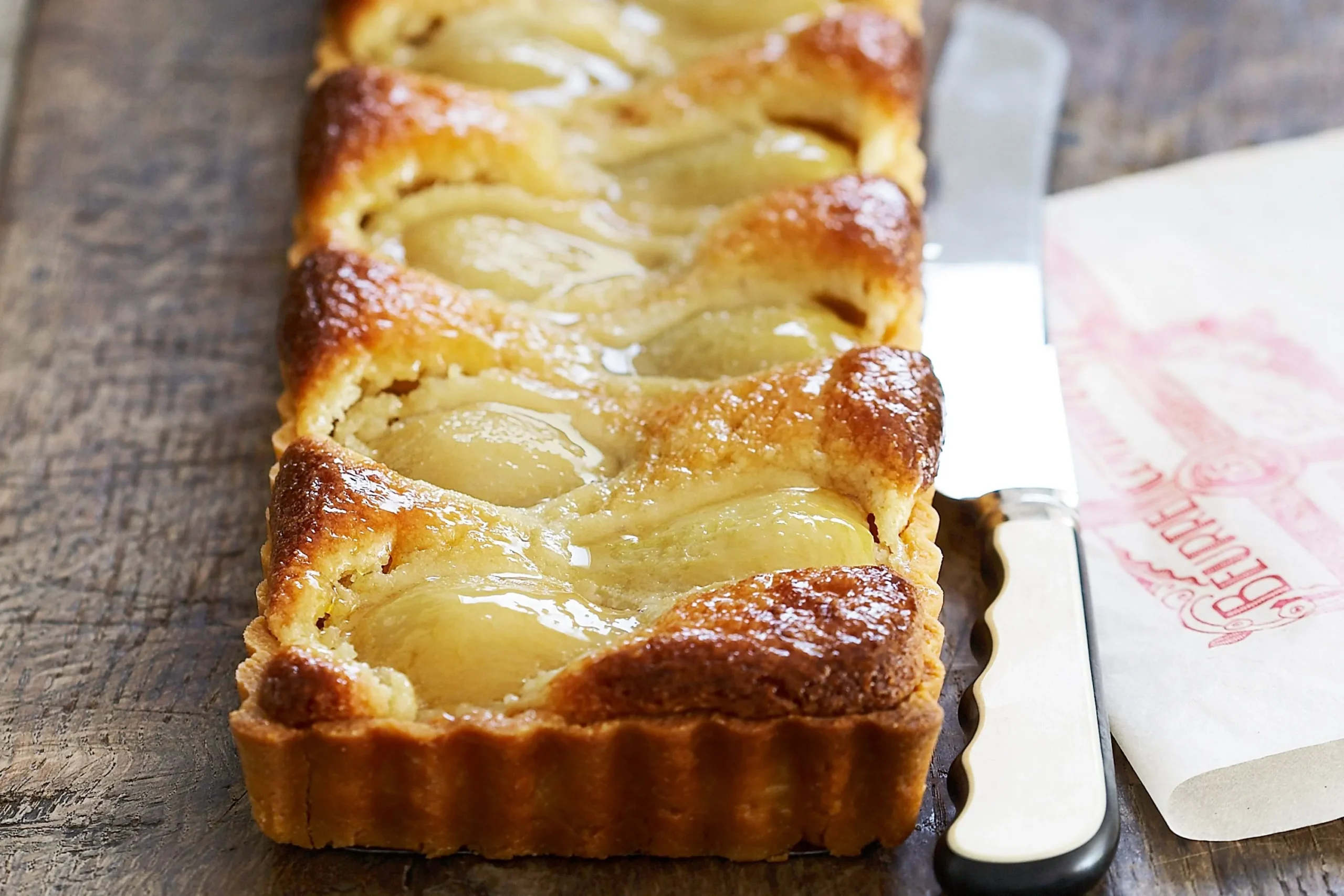 Pear and Anise Skillet Tart