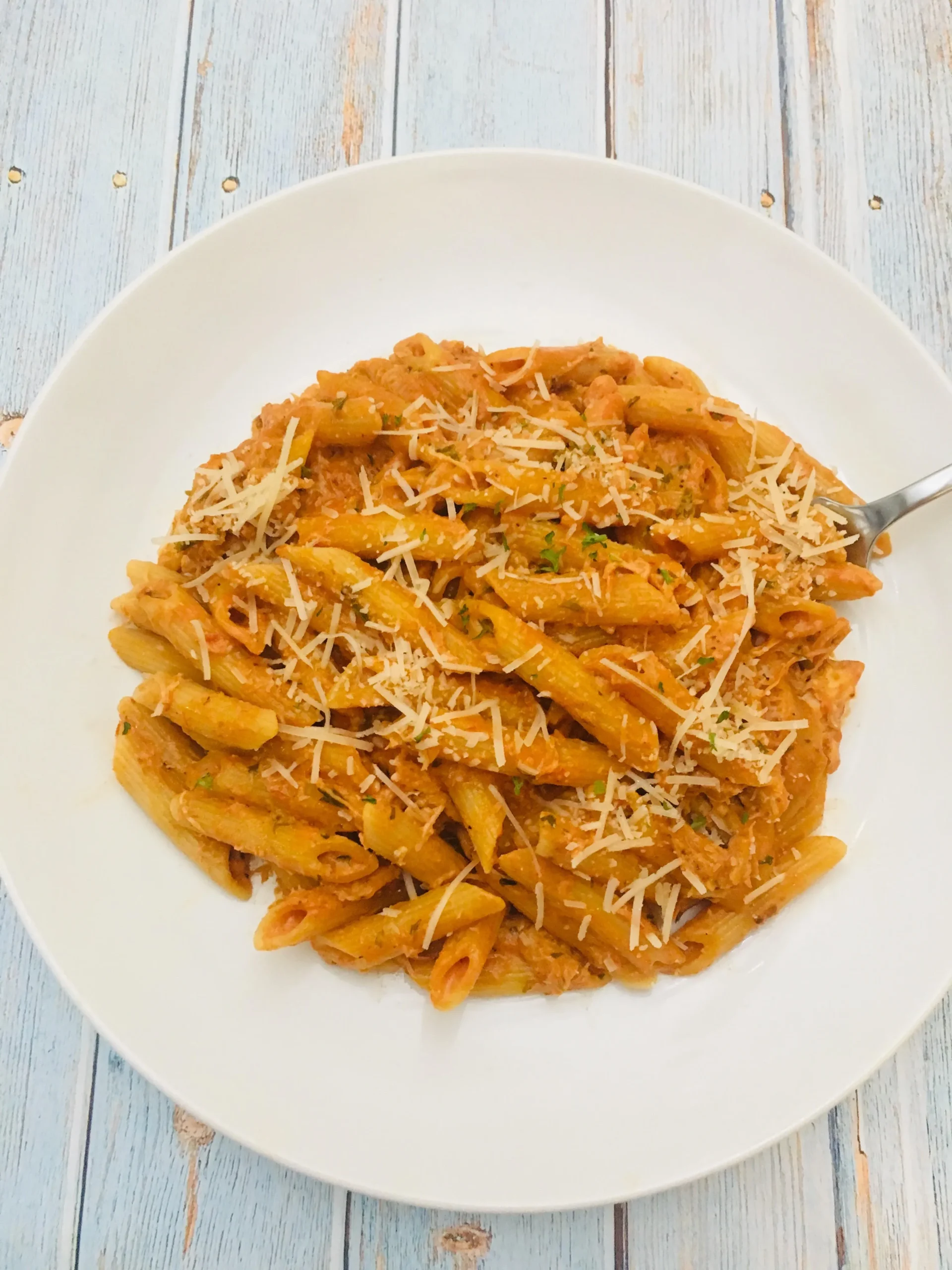 Penne with Vodka and Tomato Cream Sauce