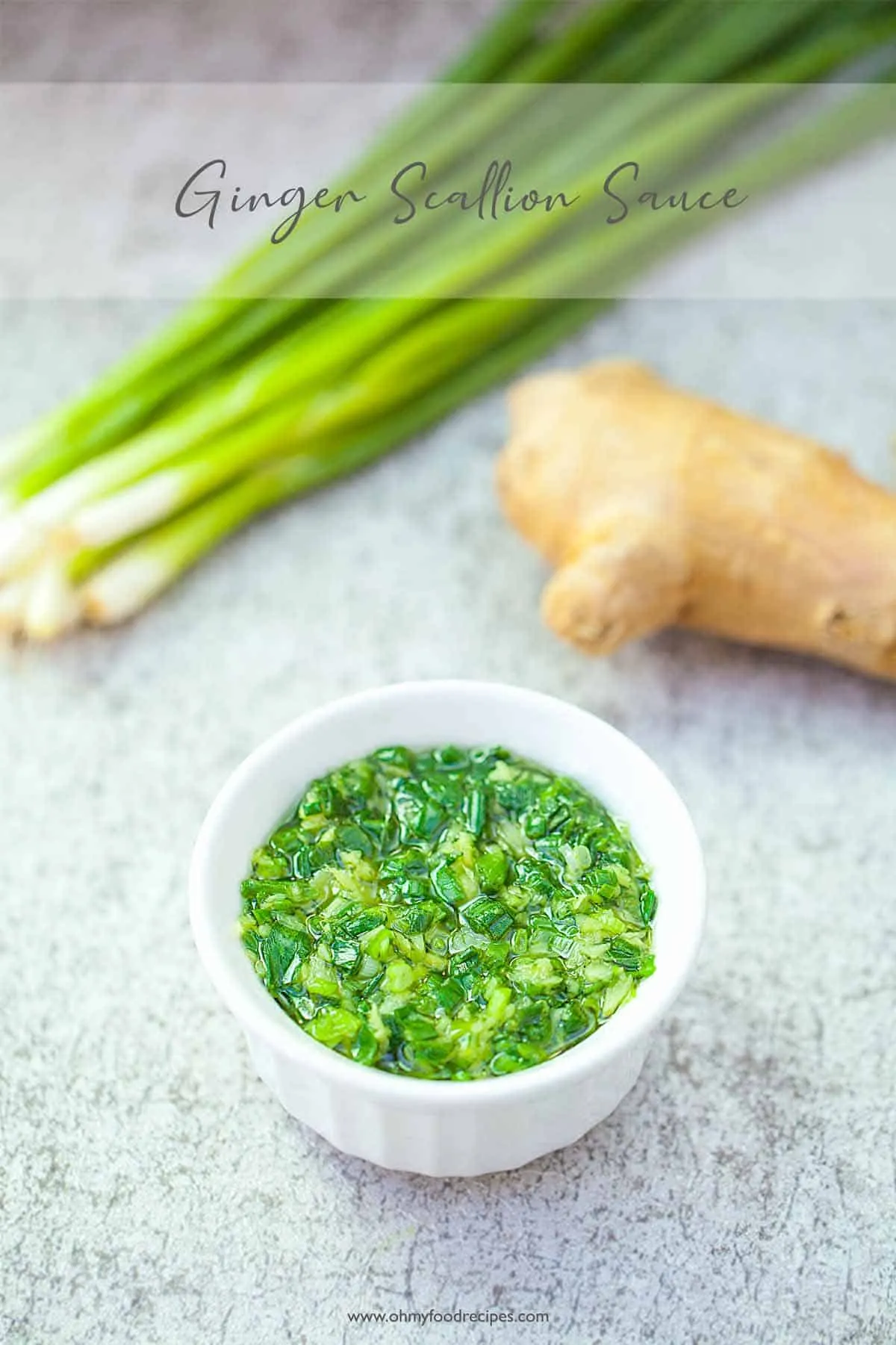 Pepper Ginger and Scallion Sauce