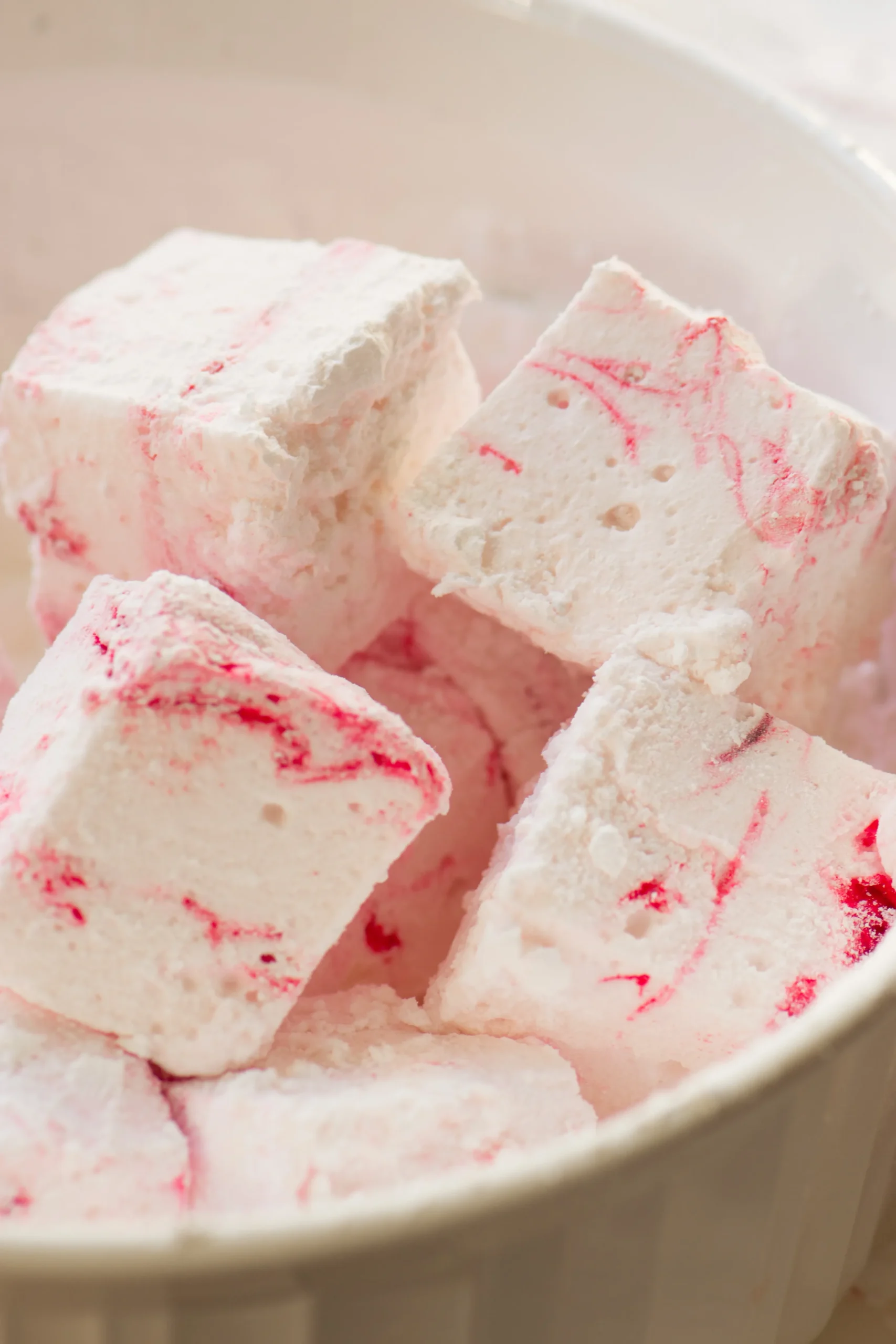 Peppermint Candy Cane Marshmallows