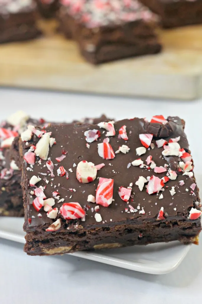Peppermint Mocha Brownie Cookies