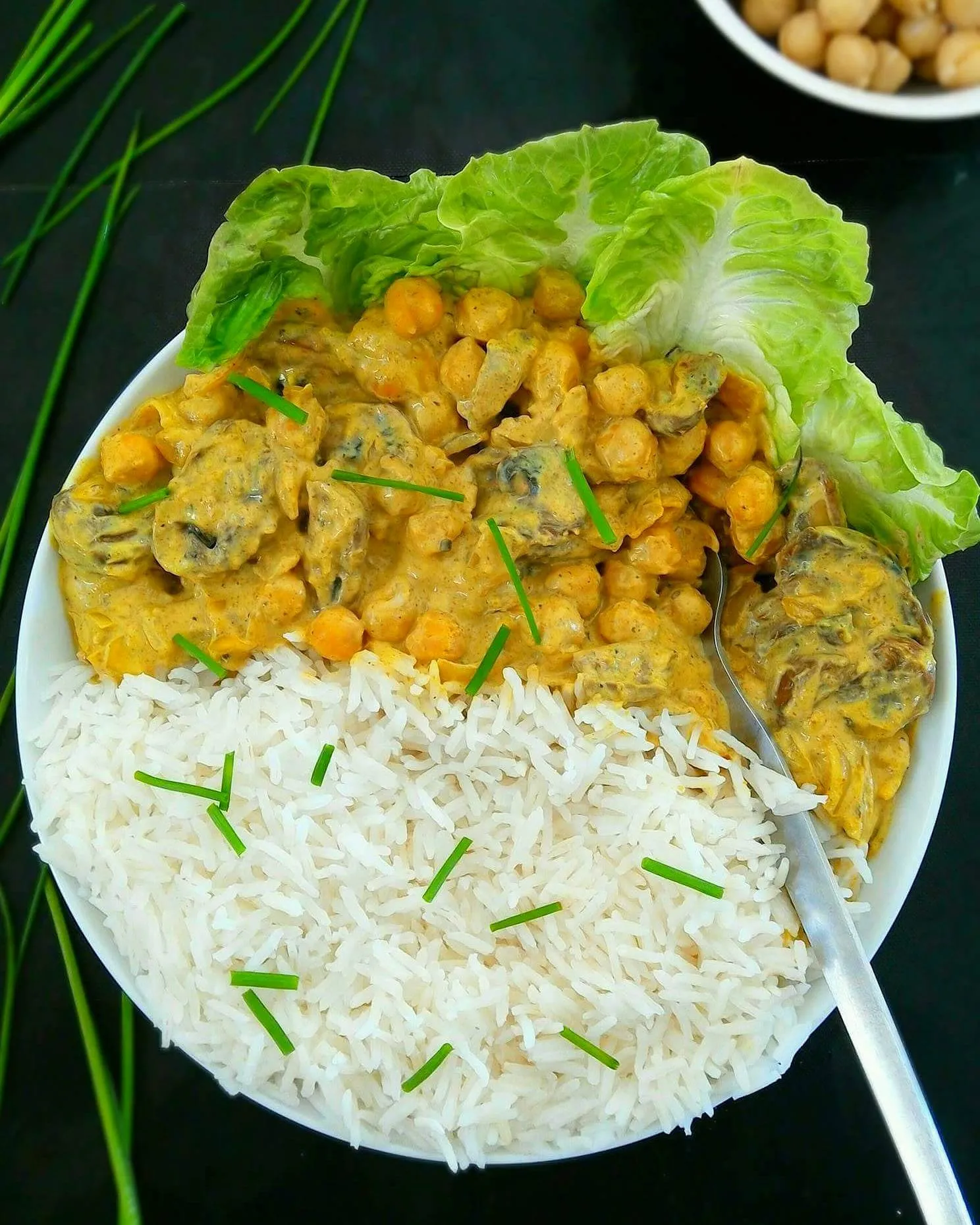 Petits Pois Tofu Vegan Curry