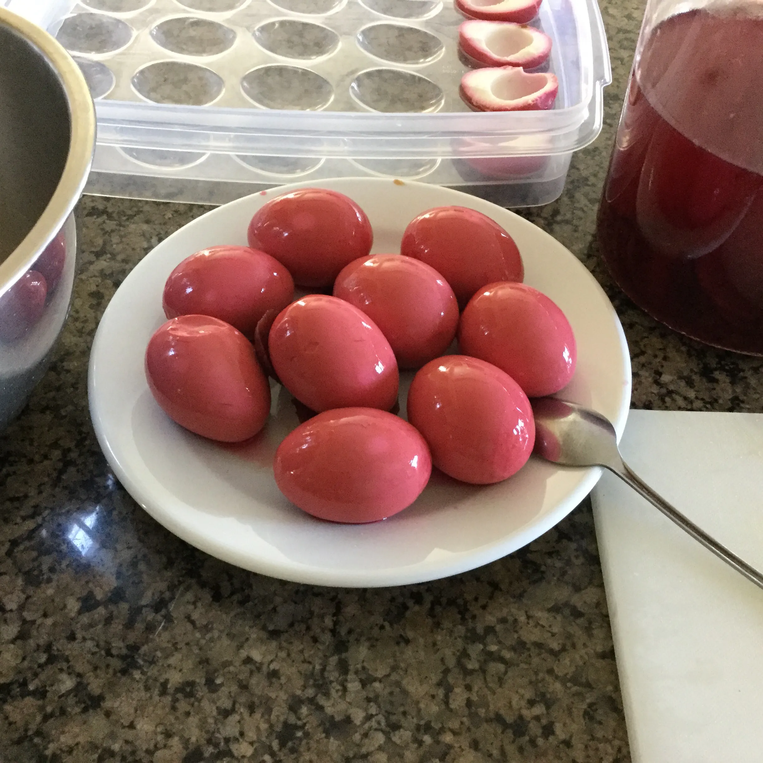 Pickled Eggs with Beets