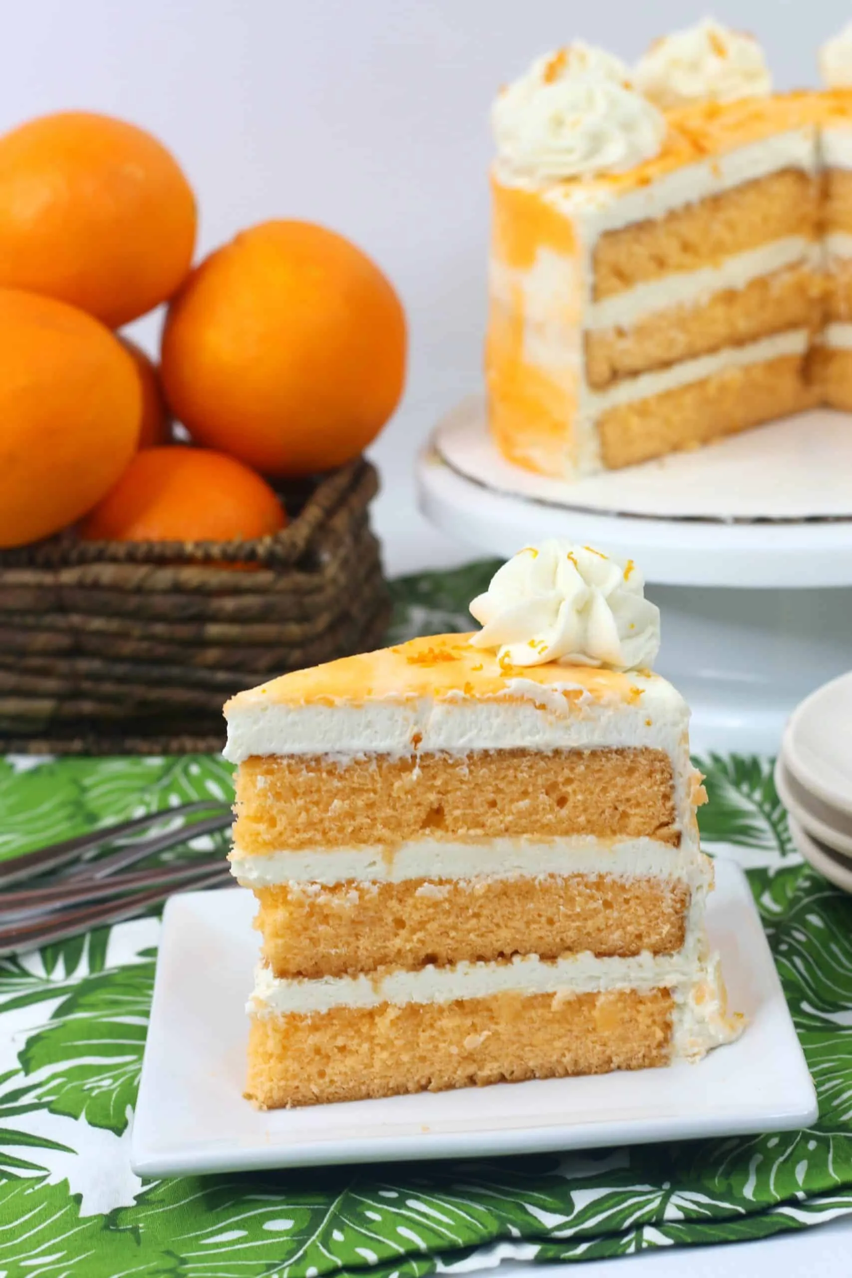 Picnic Orange Julius Cake