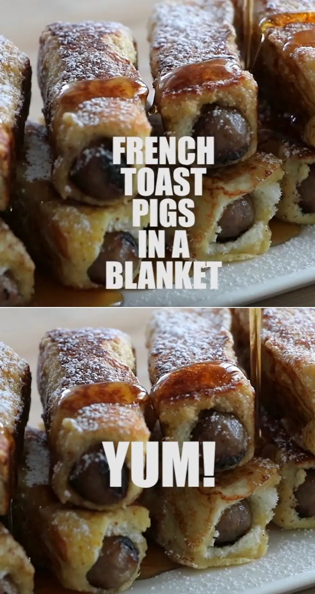 Pigs in a French Toast Blanket