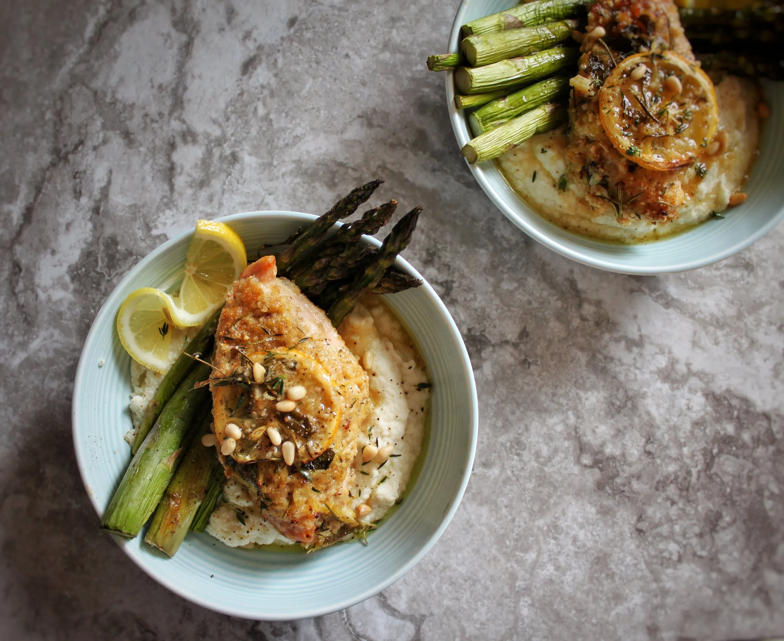 Pine Nut Crusted Chicken