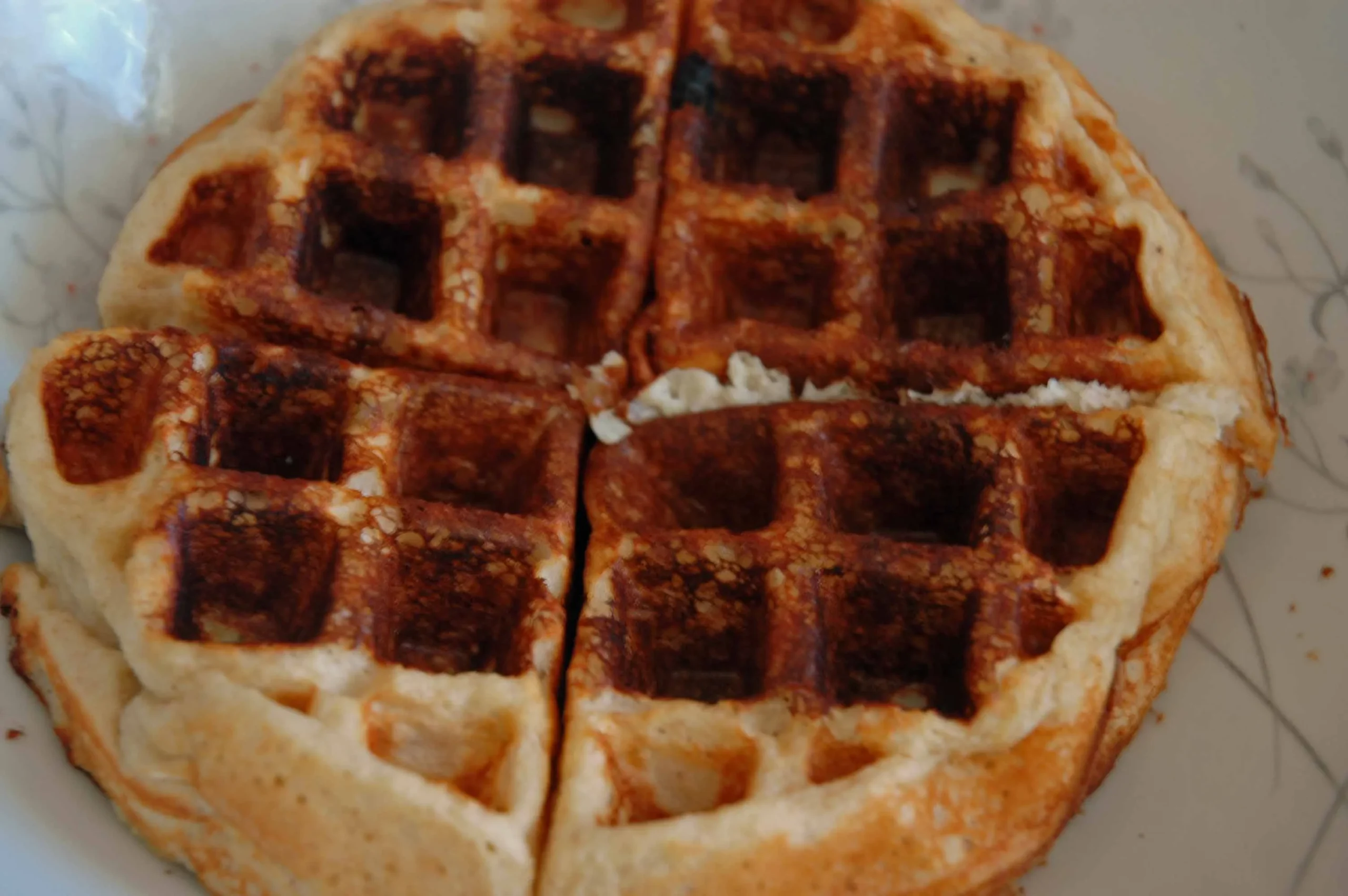 Pineapple Upside Down Eggo Waffles