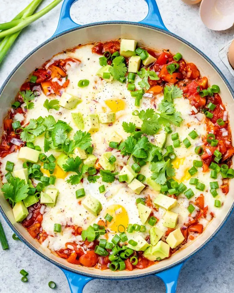 Poached Huevos Rancheros in Simple Salsa