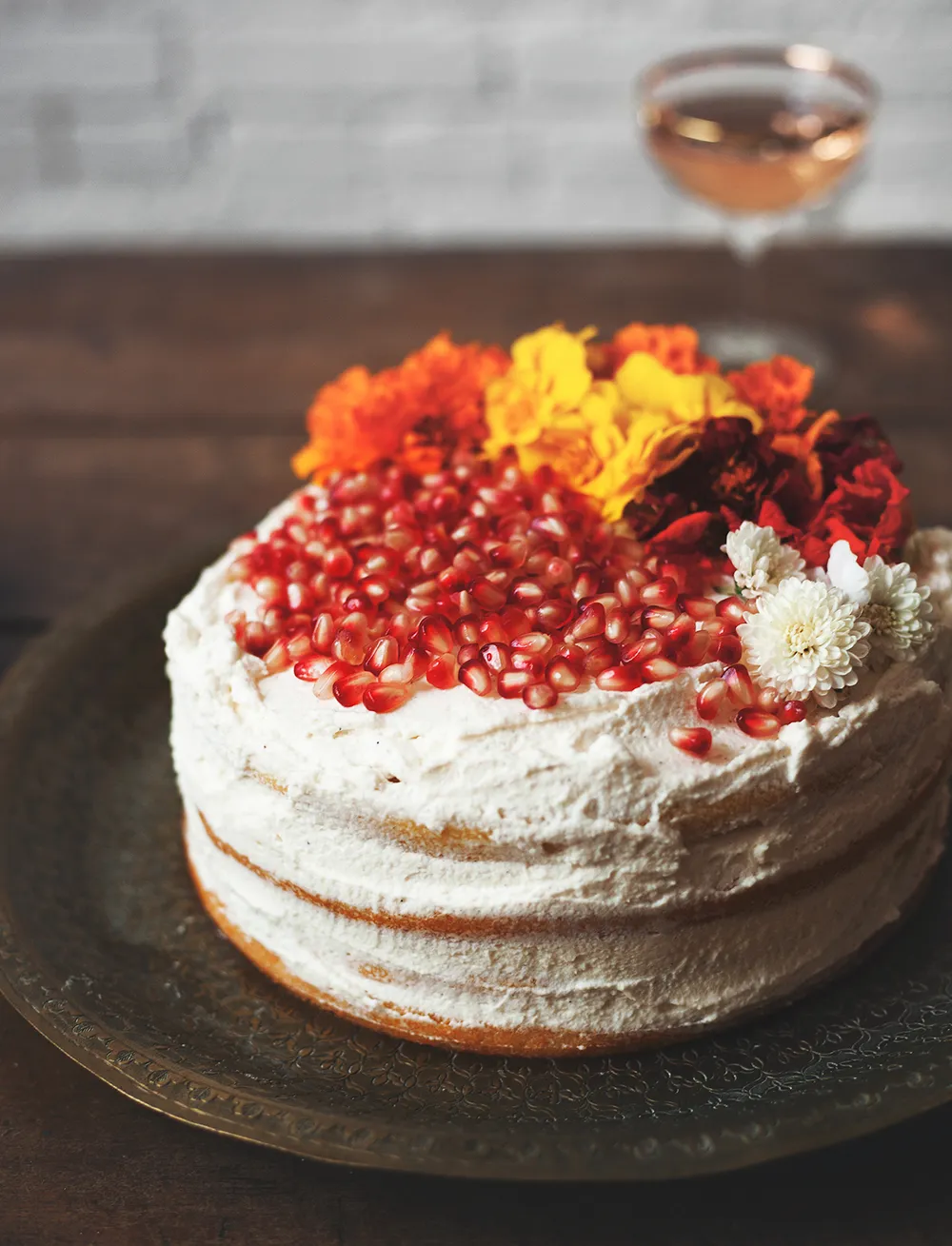 Pomegranate Cake - Persian Love Cake