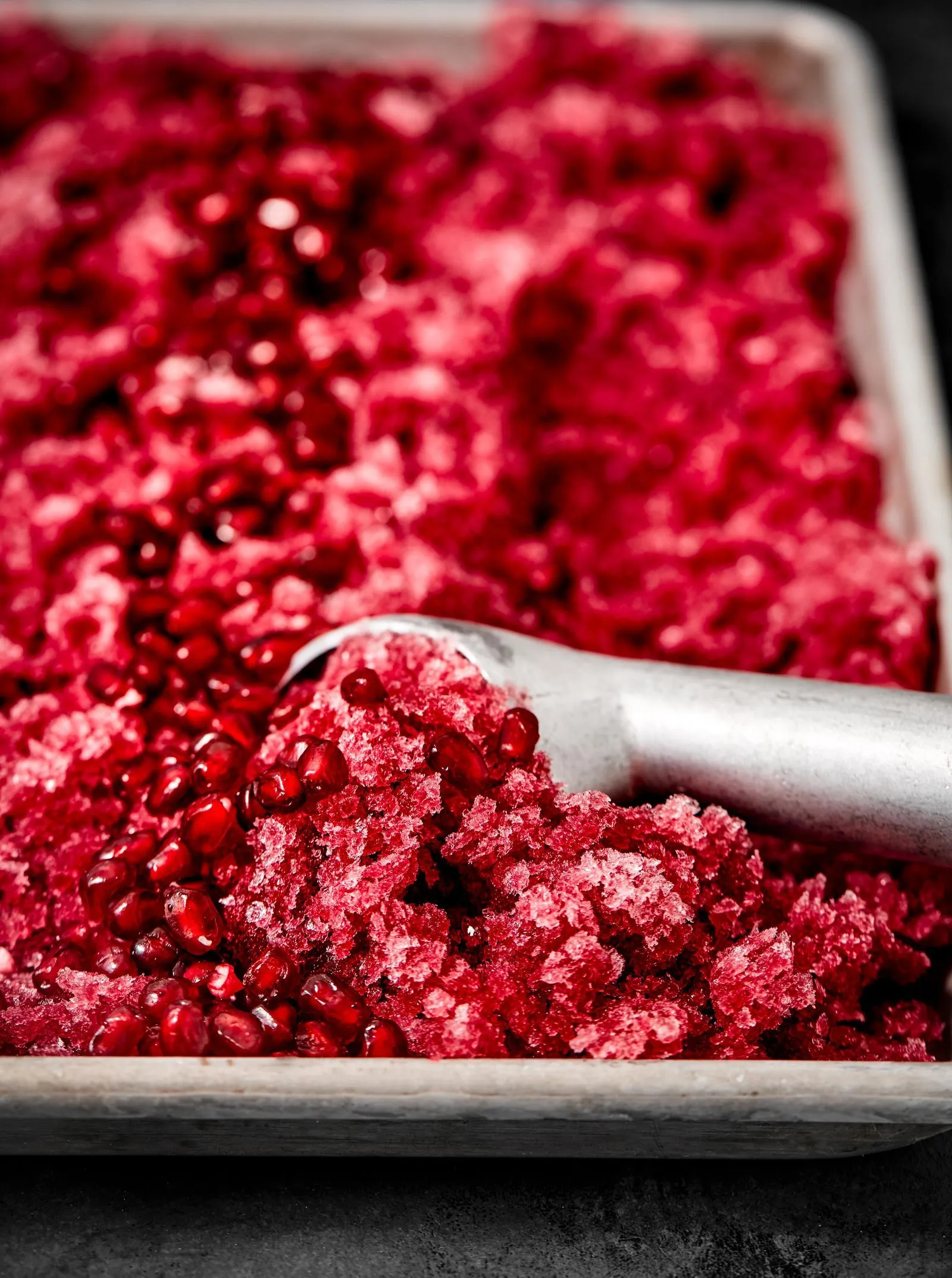 Pomegranate Granita Sparkling Wine