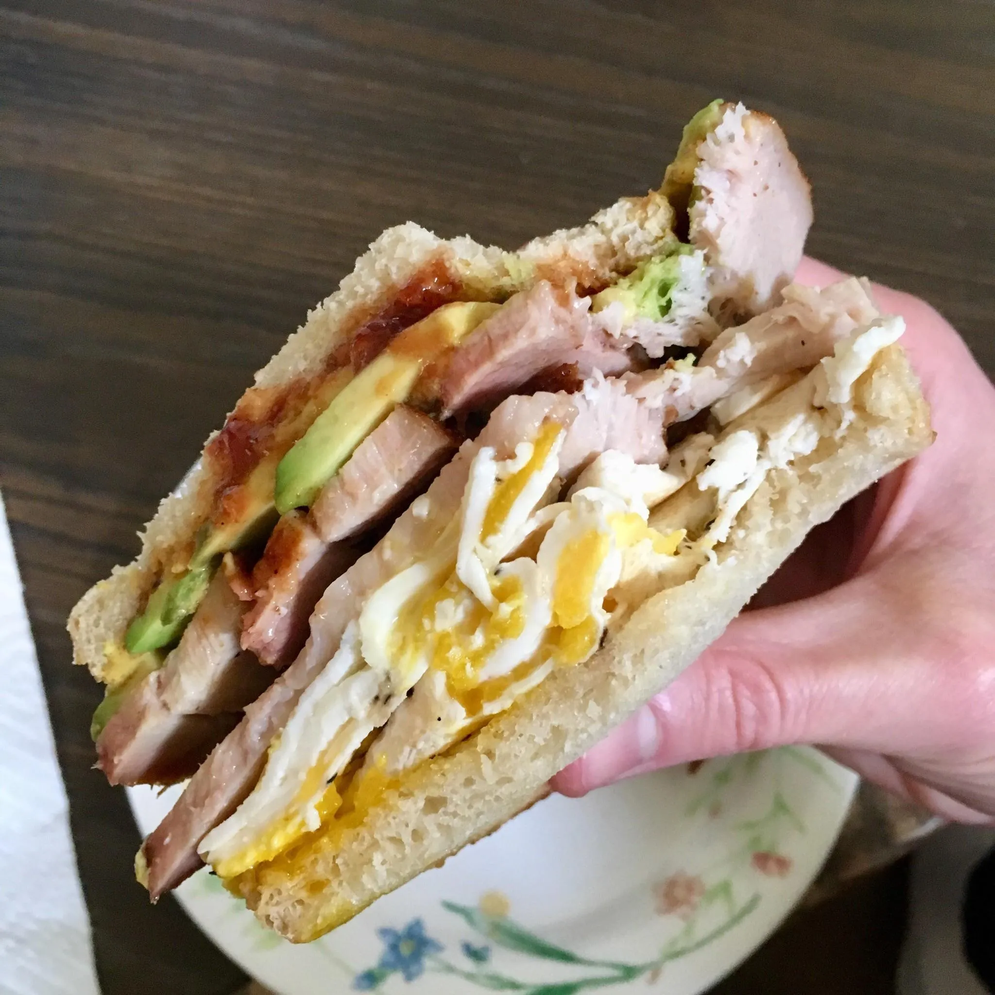 Pork Belly Breakfast Sandwich