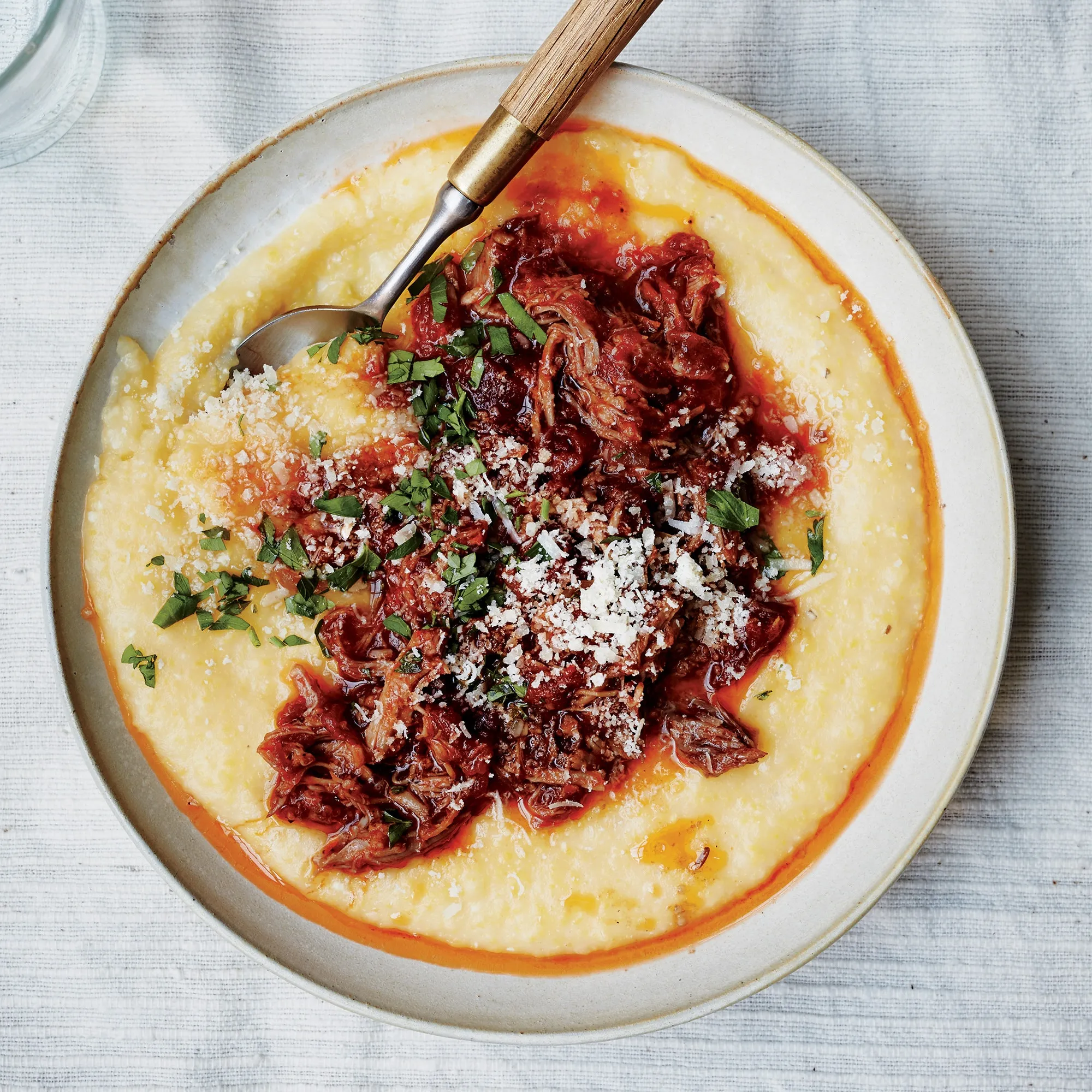 Pork and Polenta Bake