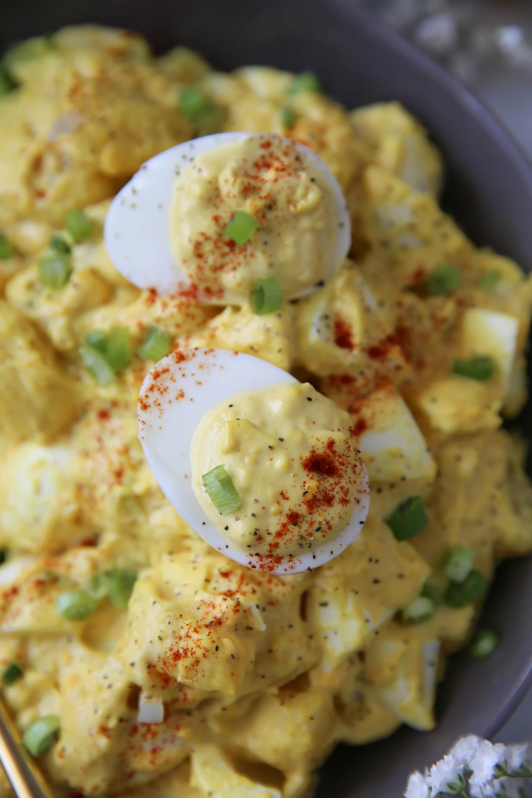 Potato Egg Salad with Peas and Herbs